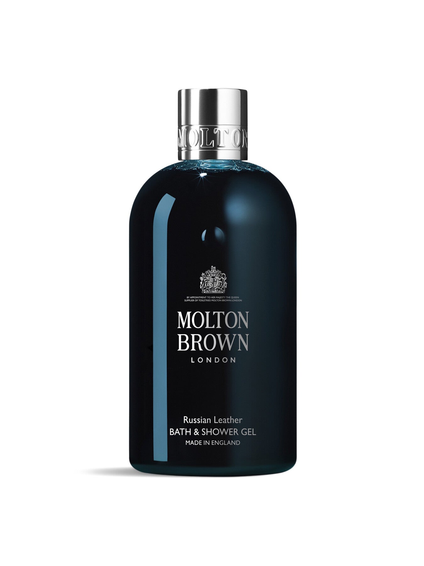 Dark Leather Bath and Shower Gel