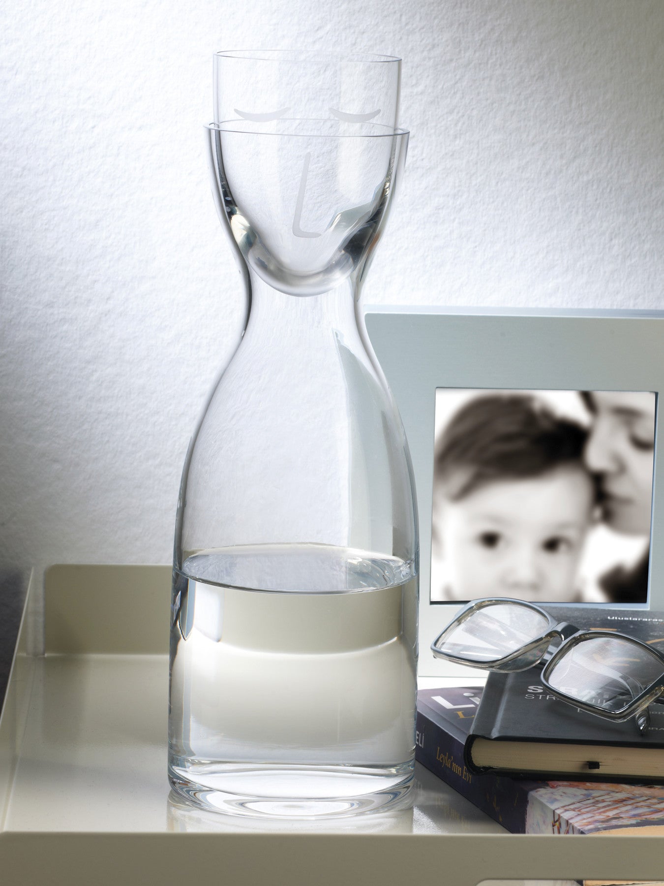 Mr Mrs Night Water Set Tall