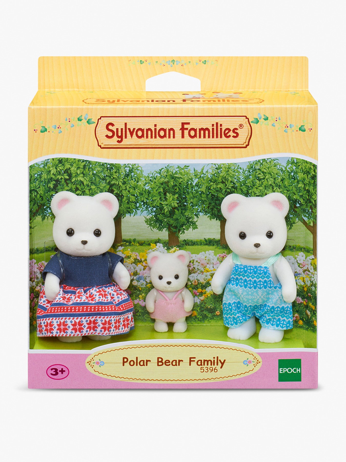 Polar Bear Family 3 Figures