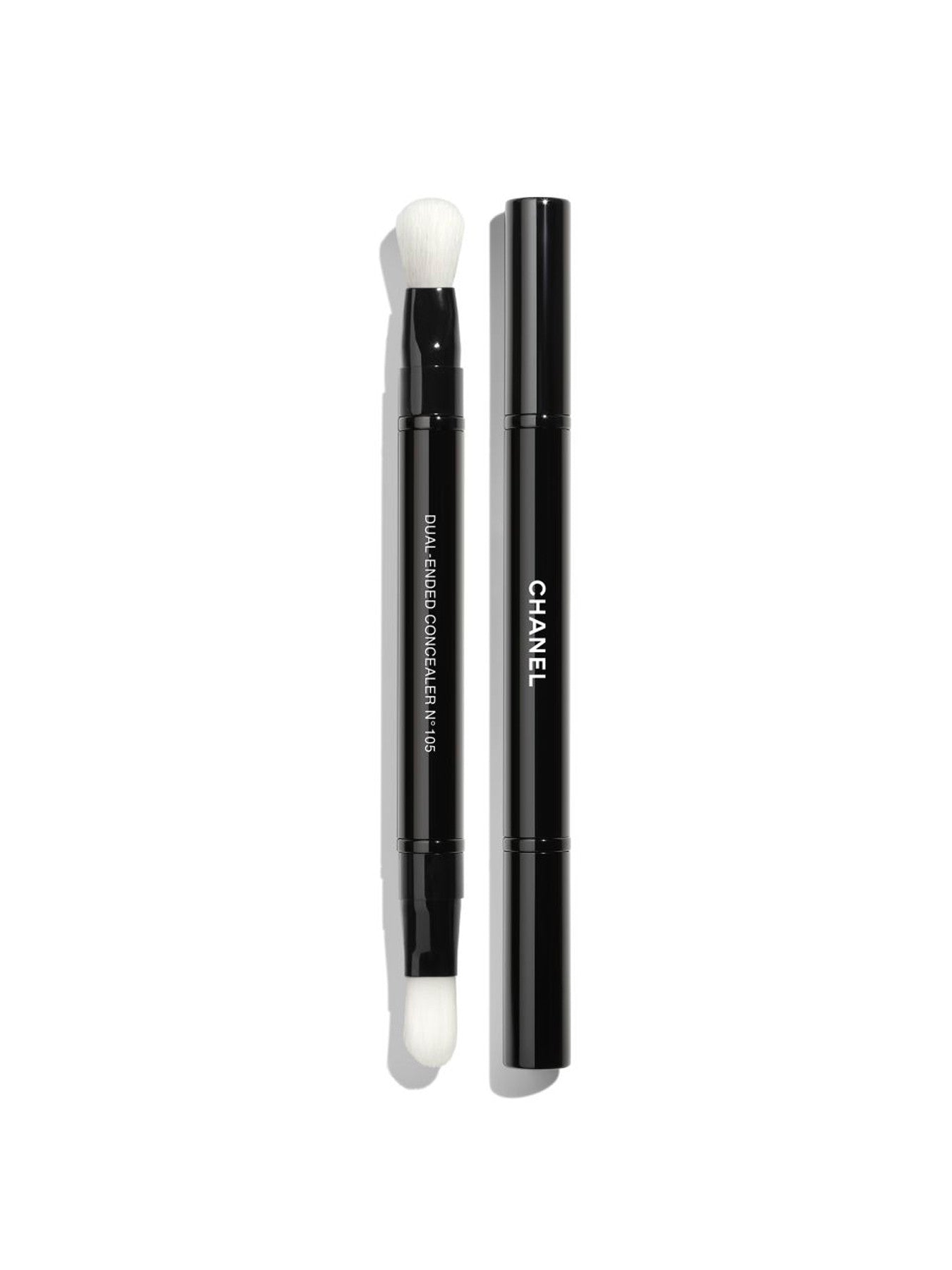 PINCEAU DUO CORRECTEUR RÉTRACTABLE N°105 Retractable Dual-Ended Concealer Brush