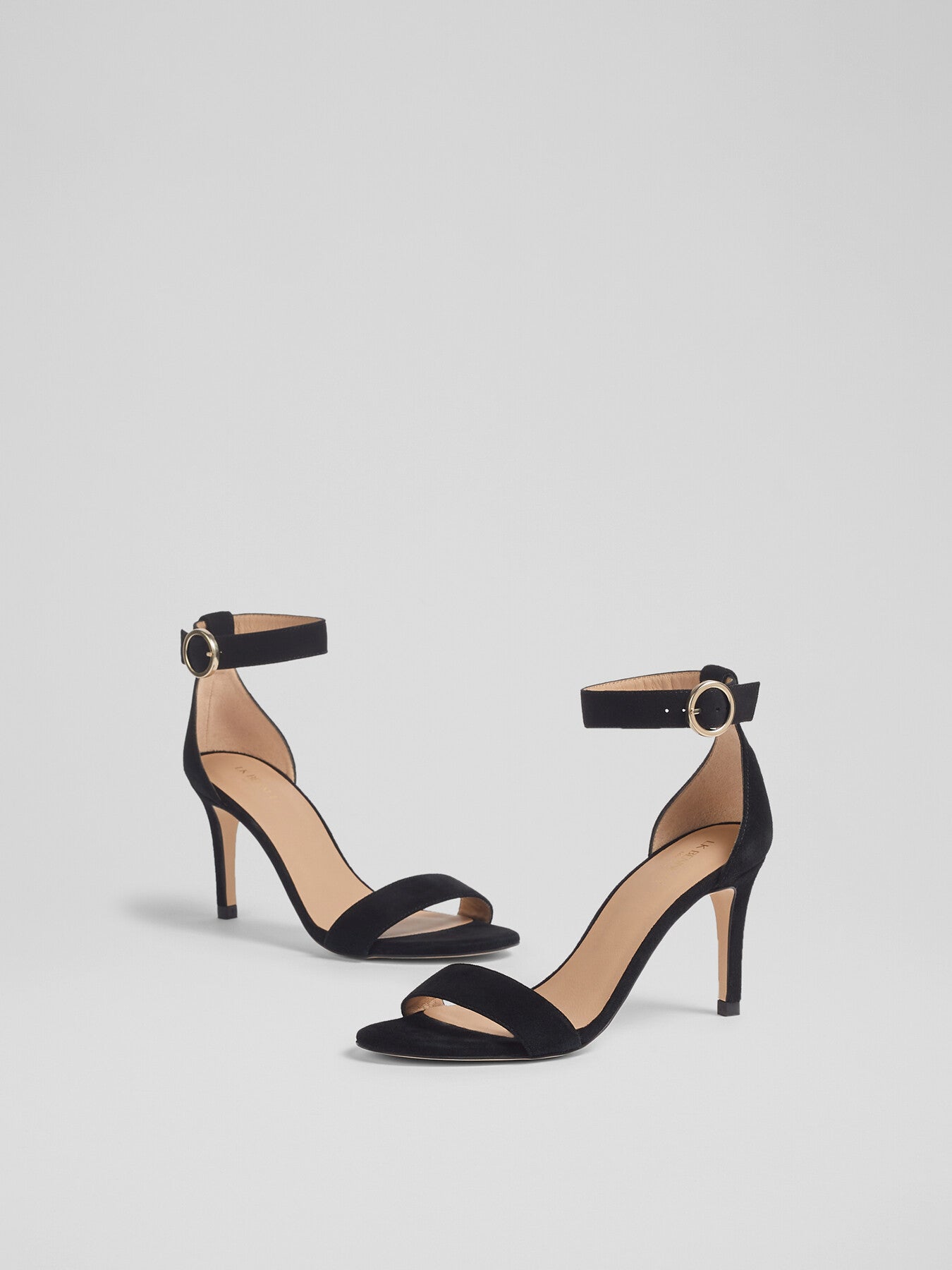 Ivy Suede Single Strap Sandals