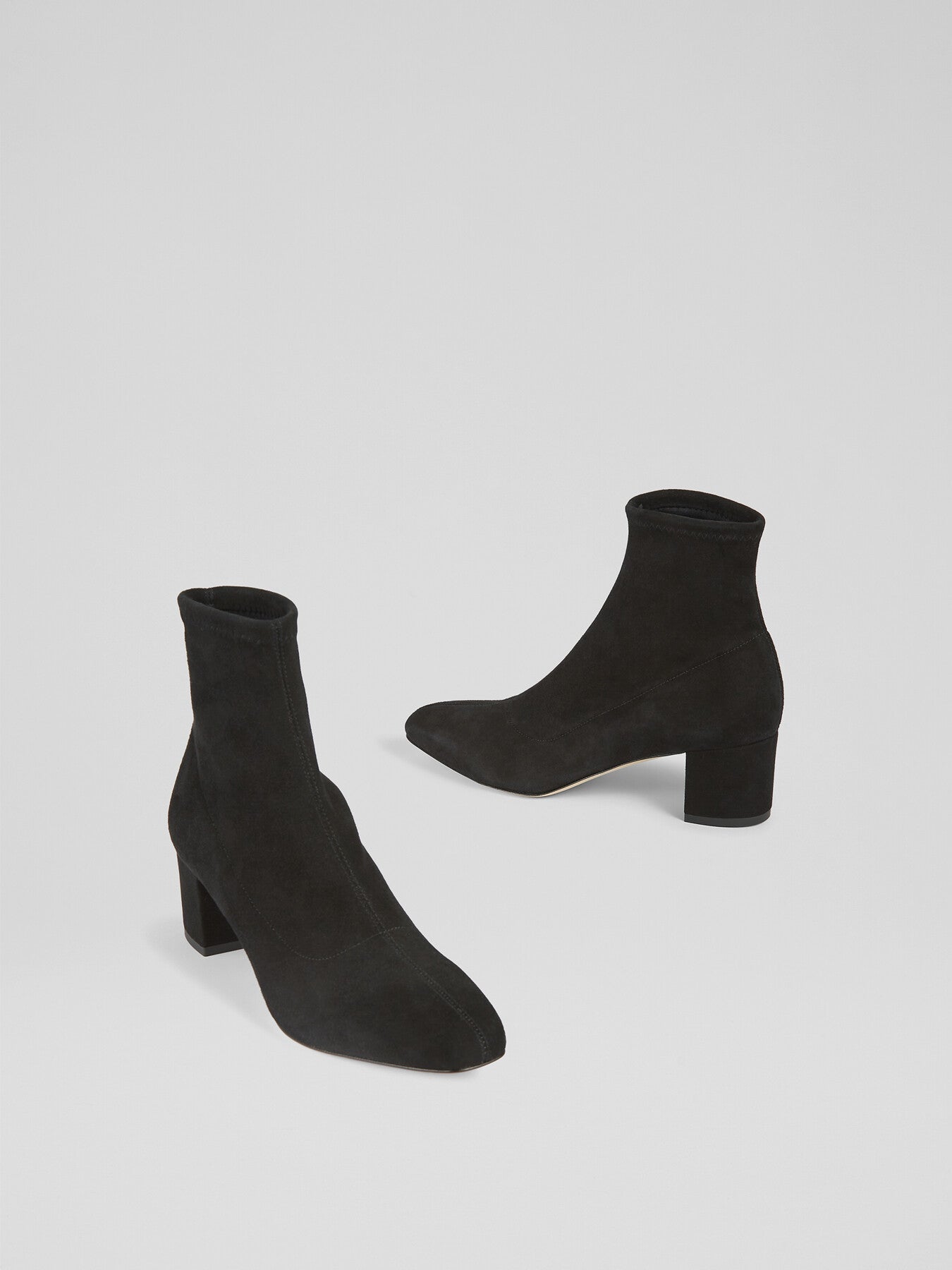 Grove Low Block Stretch Ankle Boots