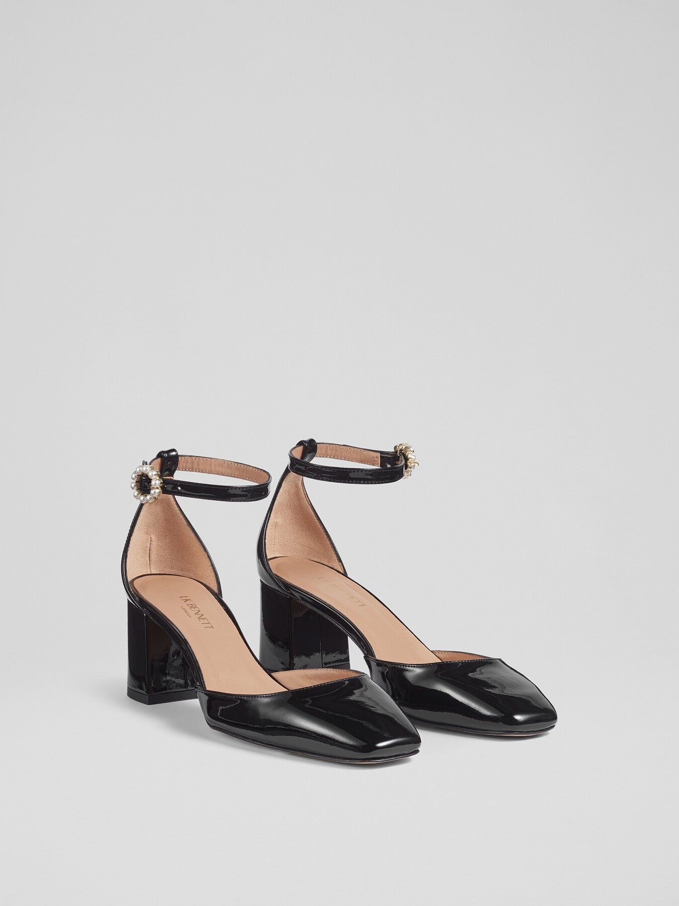 Darling Patent Leather D'orsay Courts