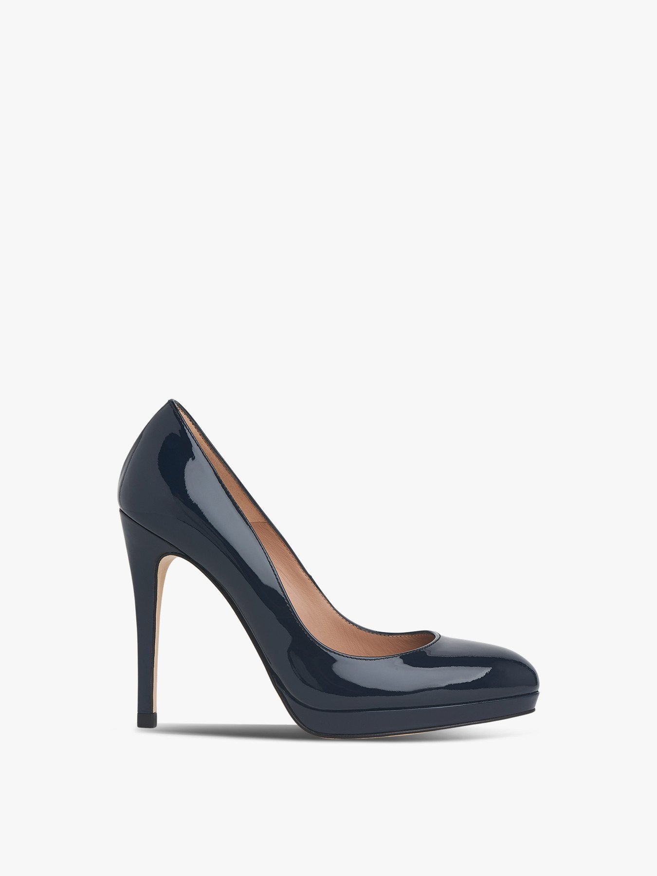 Tess Navy Suede Courts