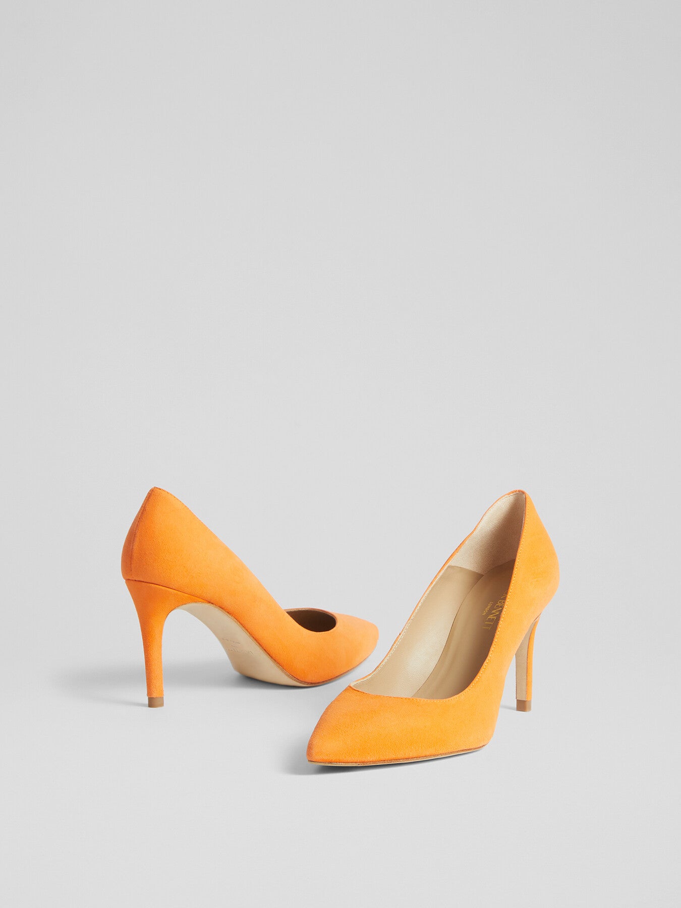 Floret Suede Pointed Toe Courts