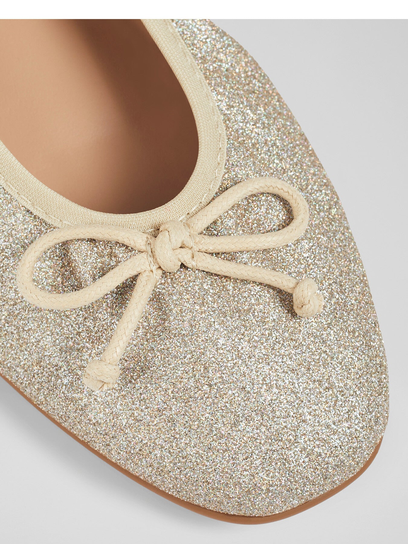 Trilly Glitter Ballerina Pumps