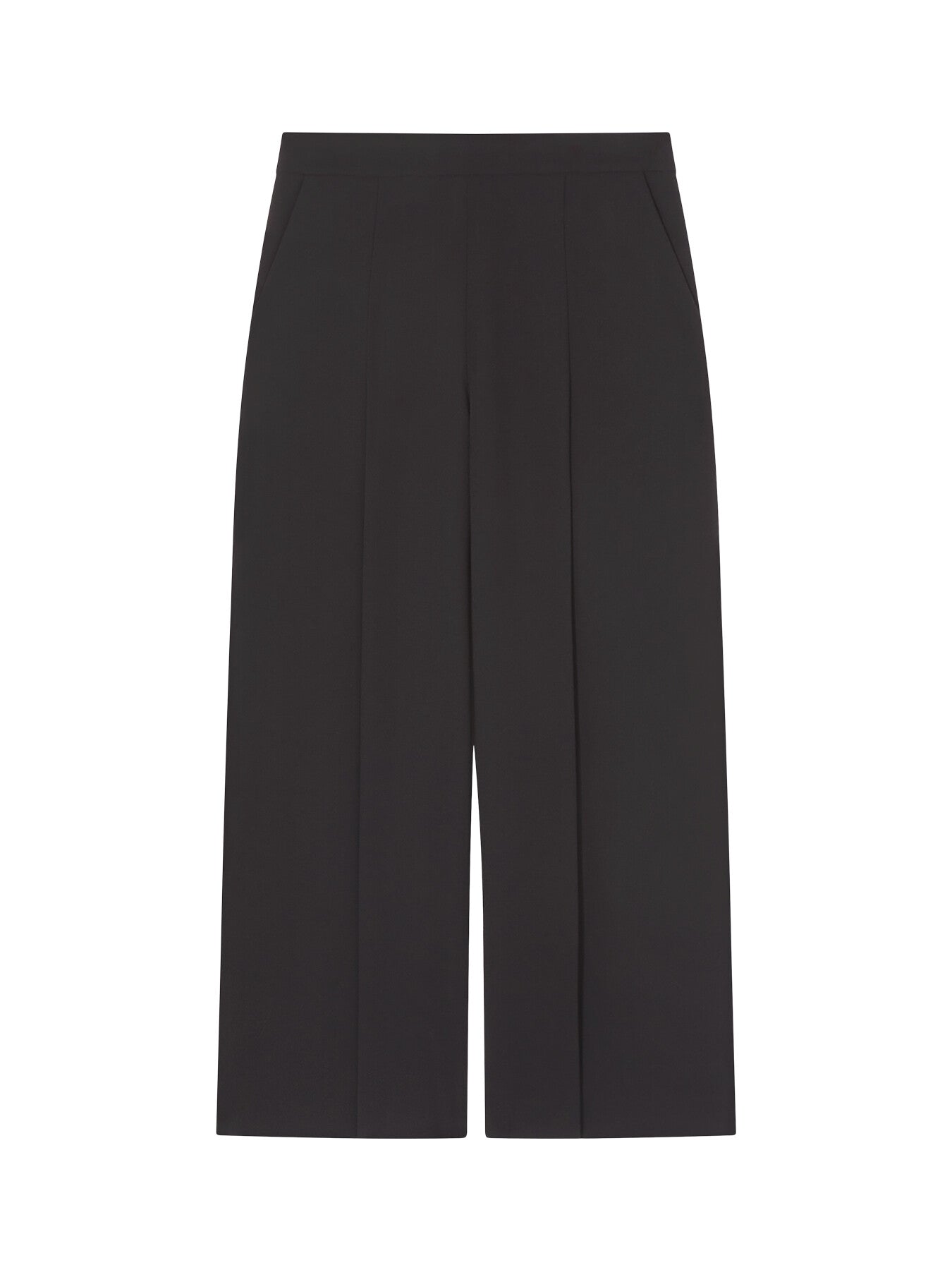 Eva Wide Crop Pleat Trouser