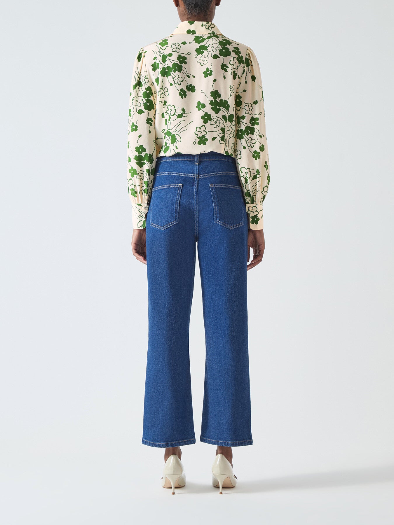 Sonya Birch & Treetop Silk Wildflower Print Blou