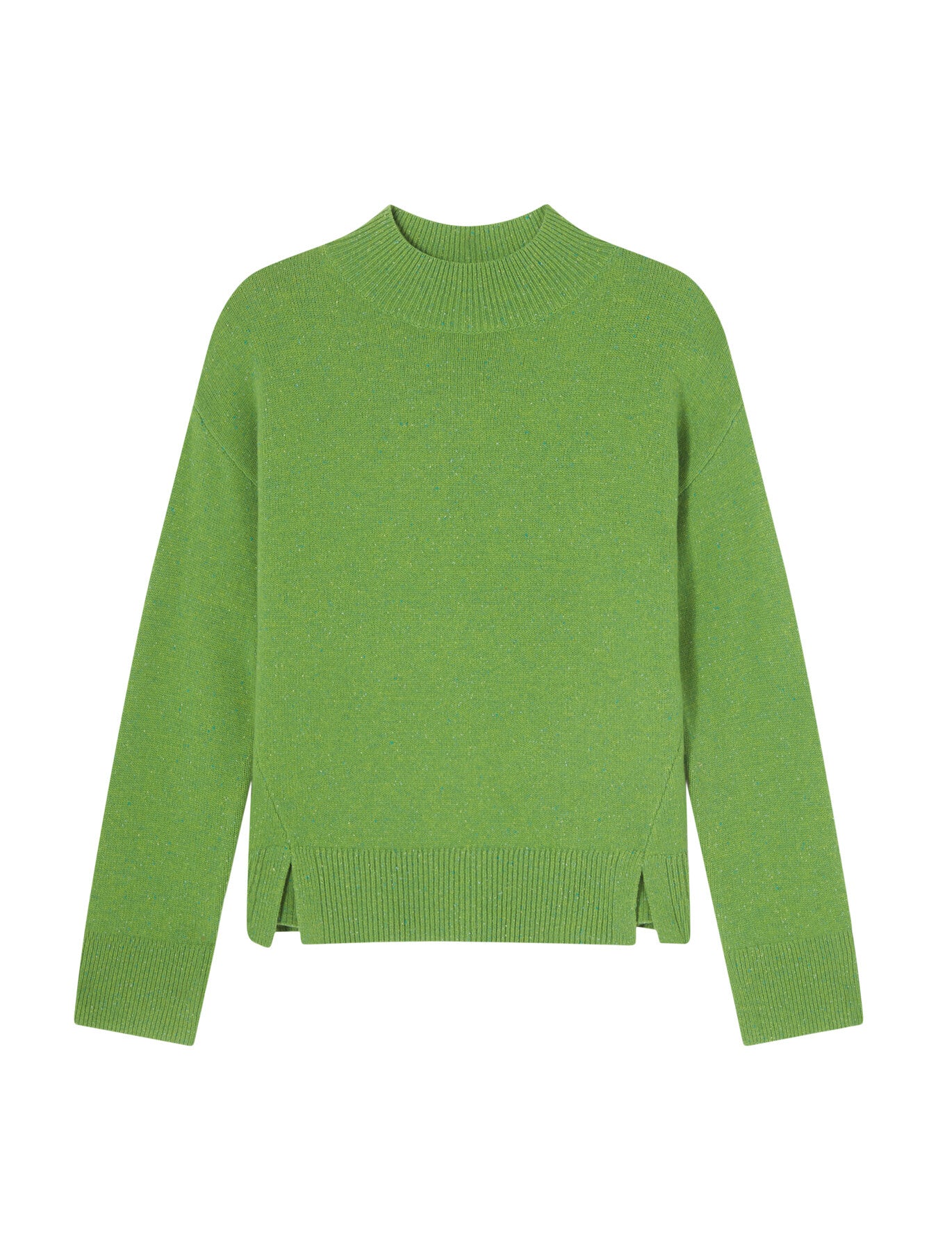 Zoe Bright Split Detail Boxy Knit Jumper
