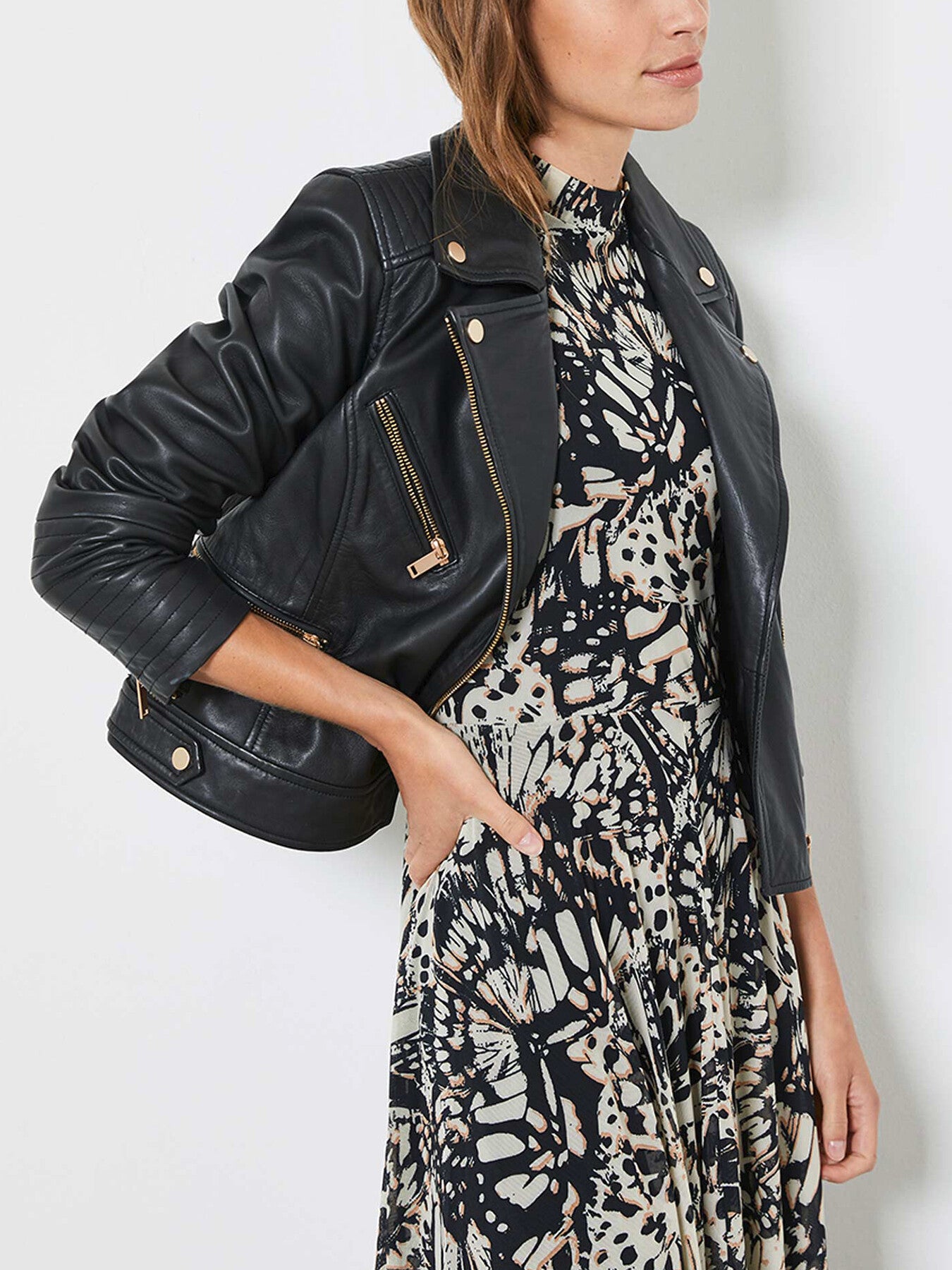 Leather Biker Jacket