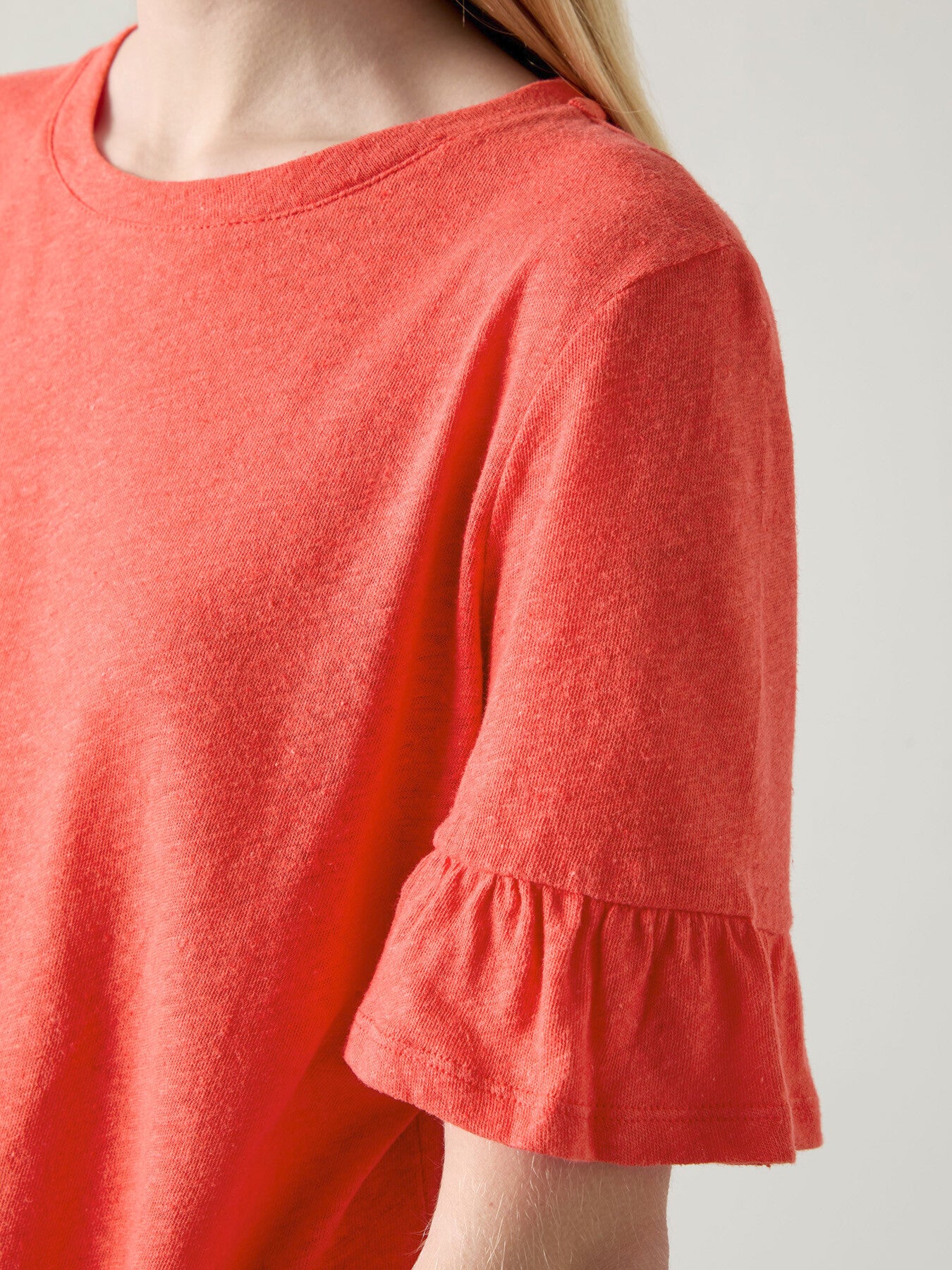 Gene Poinsettia Frill T-Shirt