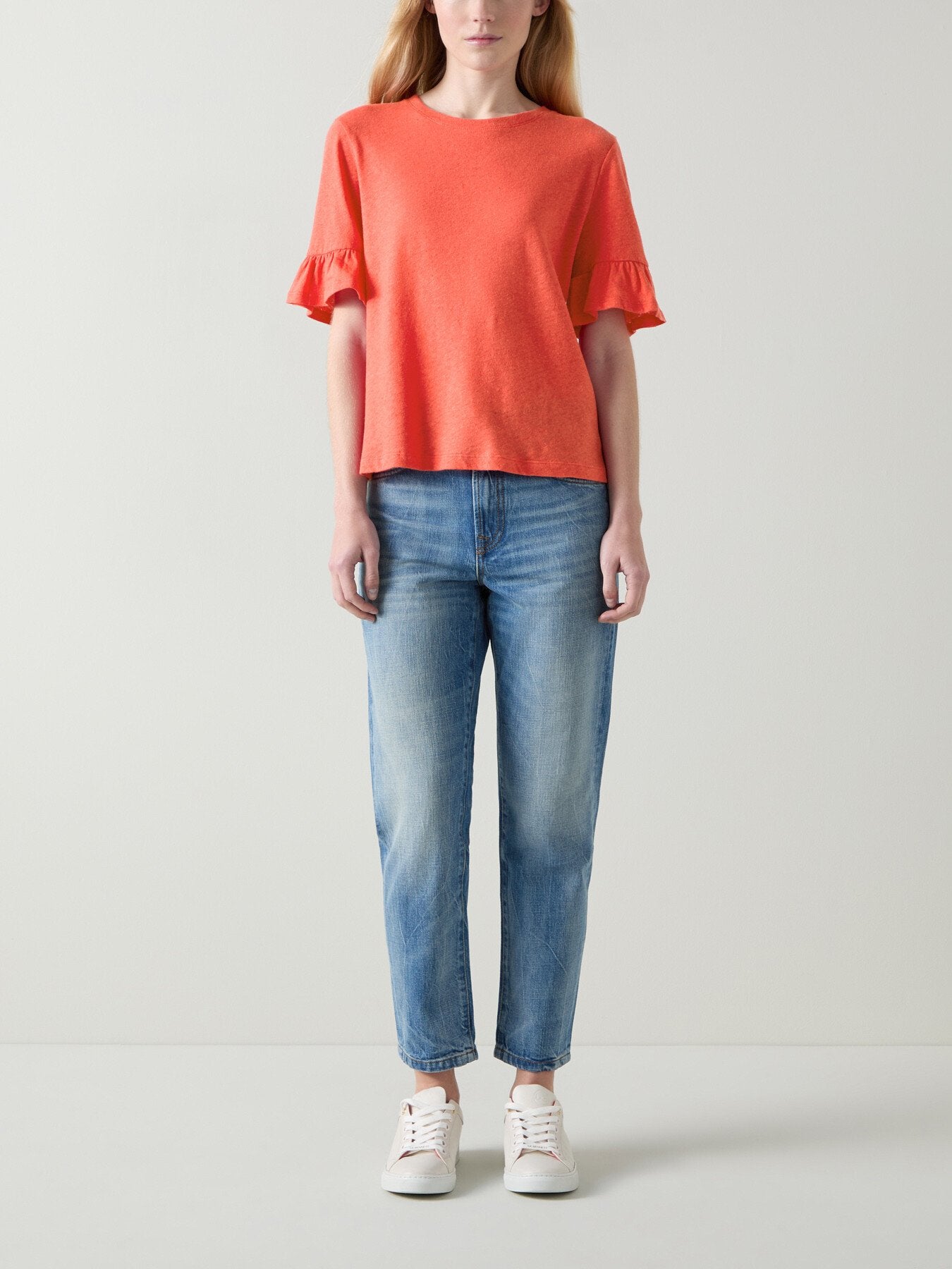 Gene Poinsettia Frill T-Shirt