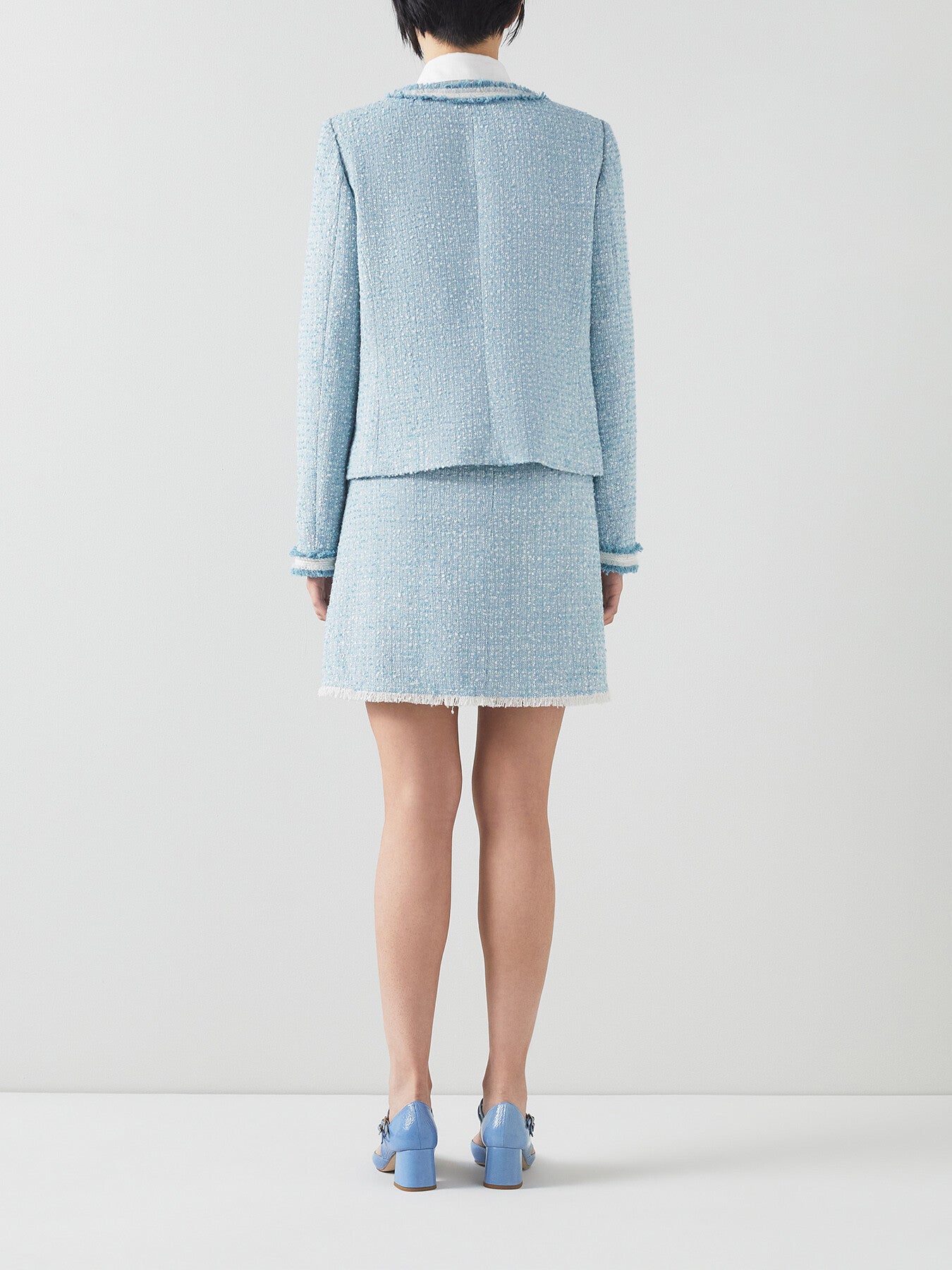 Charlie Italian Recycled Cotton Blend Tweed Jacket