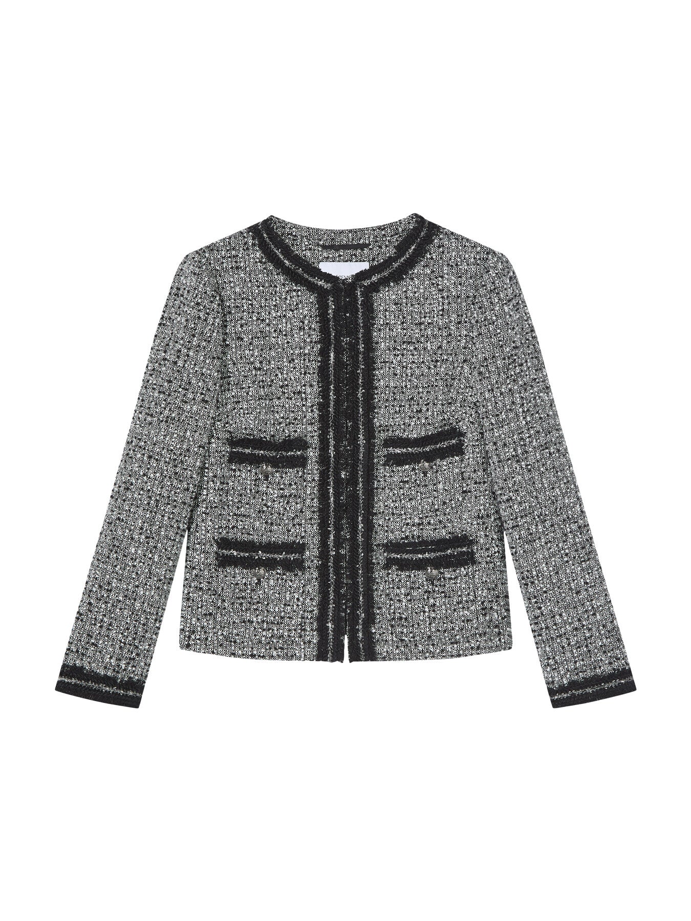 Charlie & Ivory Tweed & Trim Jacket