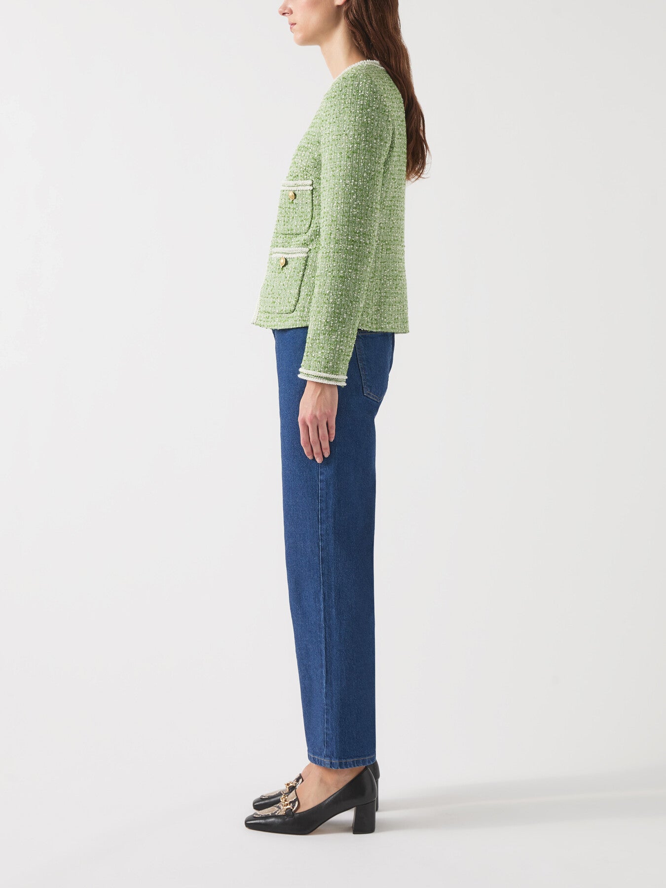 Charlie Treetop & Birch Cotton Blend Tweed And T