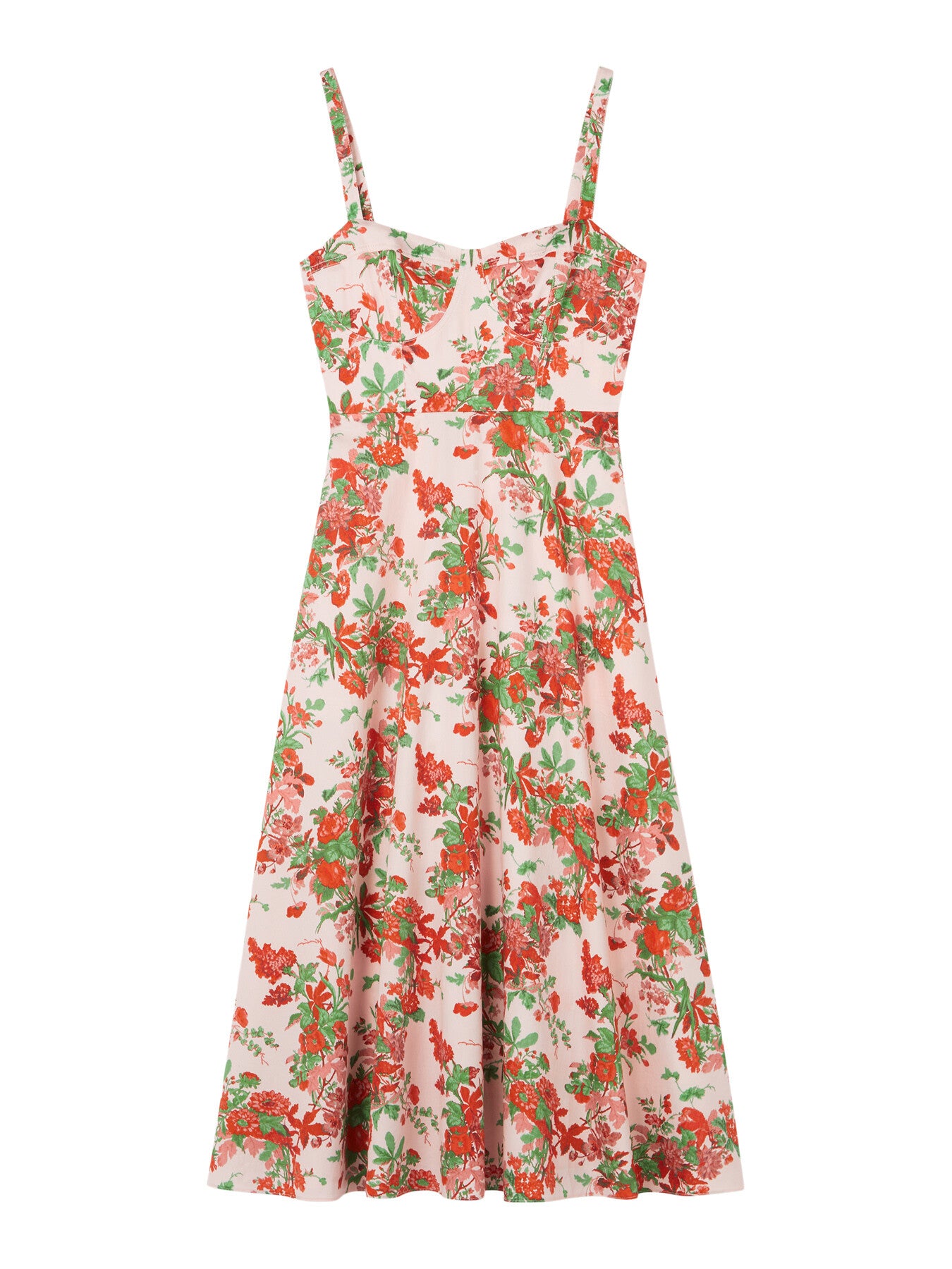 Lucy Neon Garden Organic Cotton Sun Dress