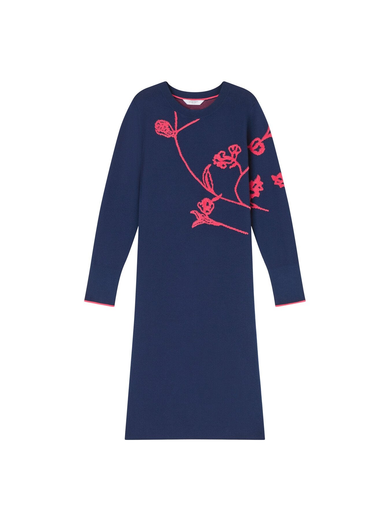 Henry Navy Knit Dress