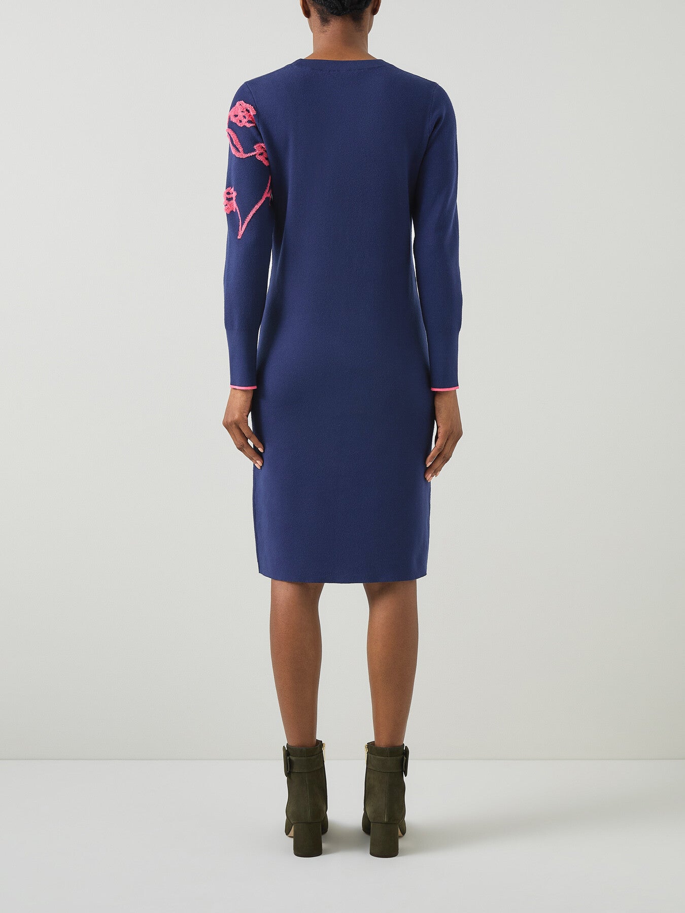 Henry Navy Knit Dress