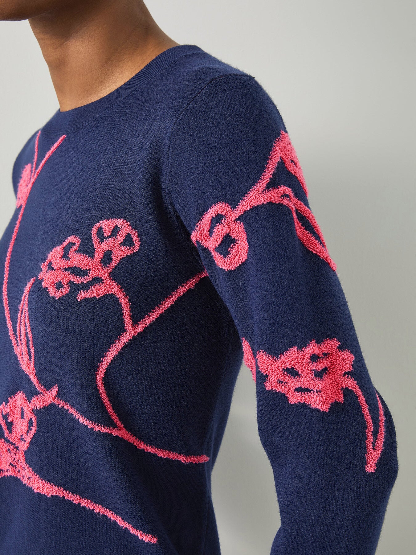 Henry Navy Knit Dress
