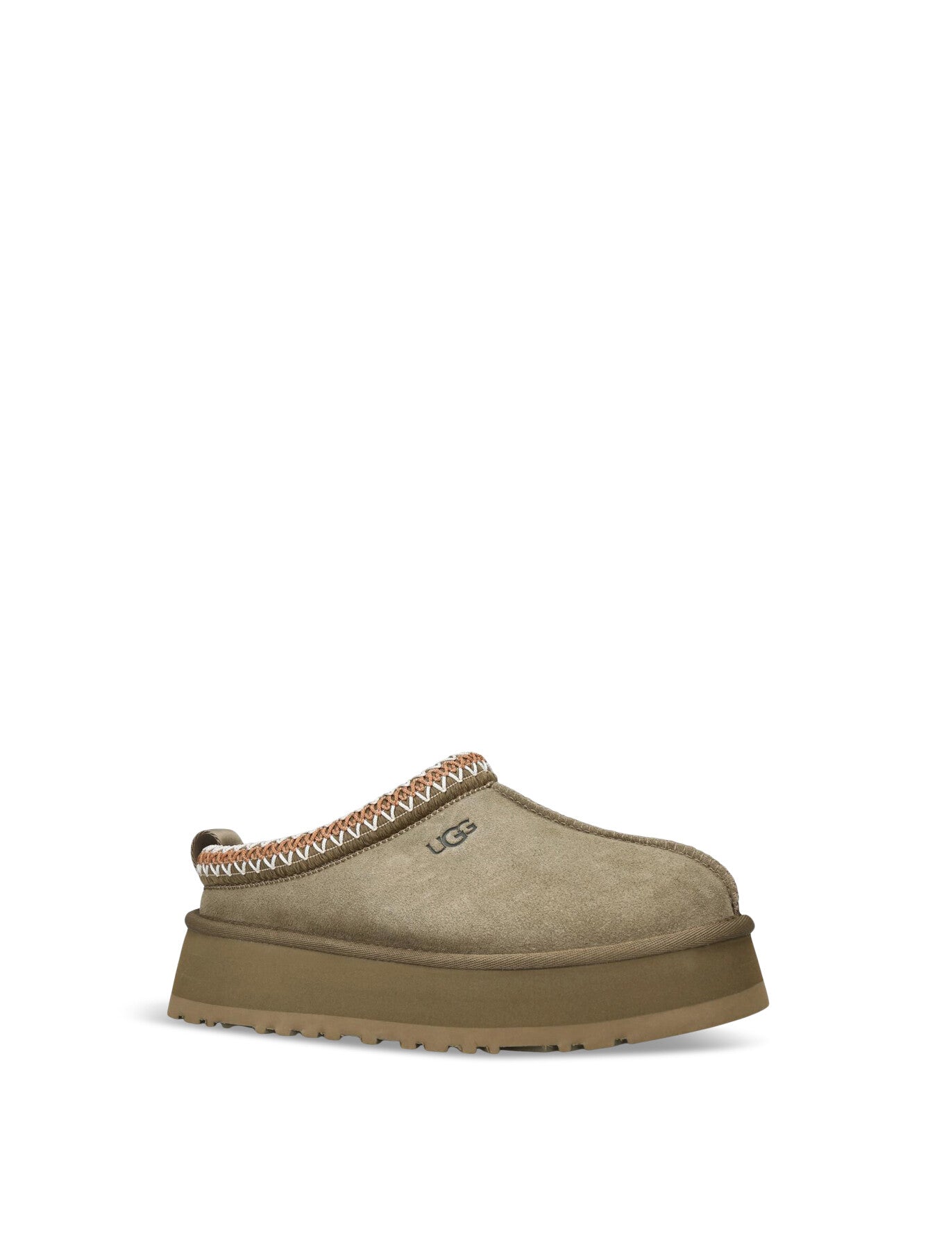 Tazz Suede Slip Ons Khaki