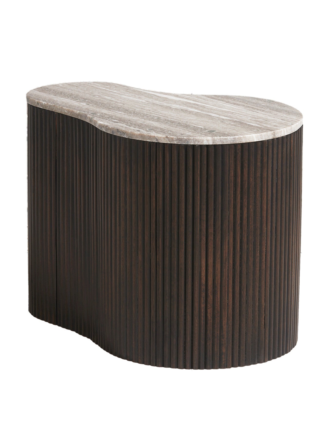 Odin Mango Wood and Marble Medium Coffee Table