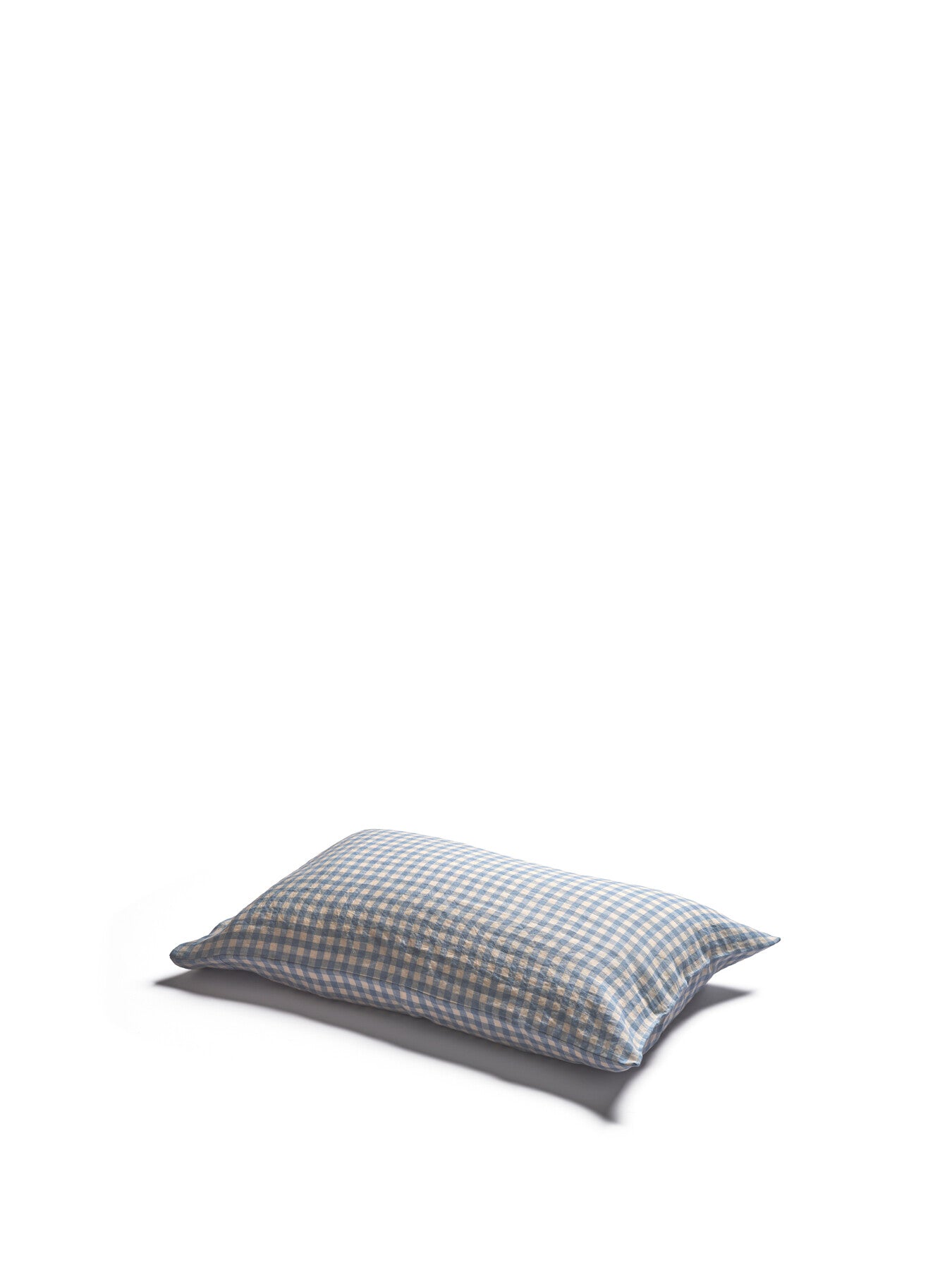 Gingham Linen Pillowcase Pair