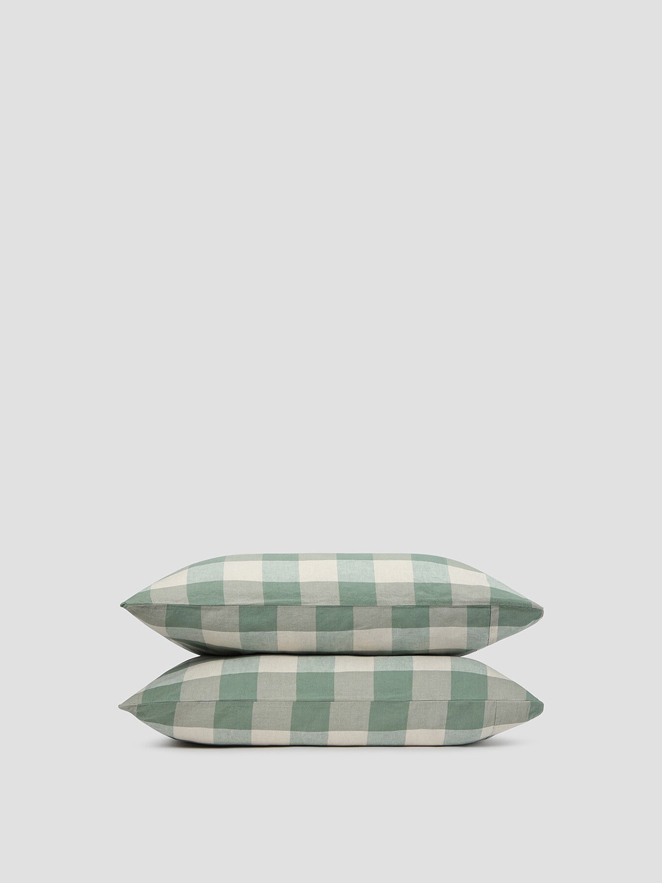 Emsworth Check Linen Blend Pillowcase Pair