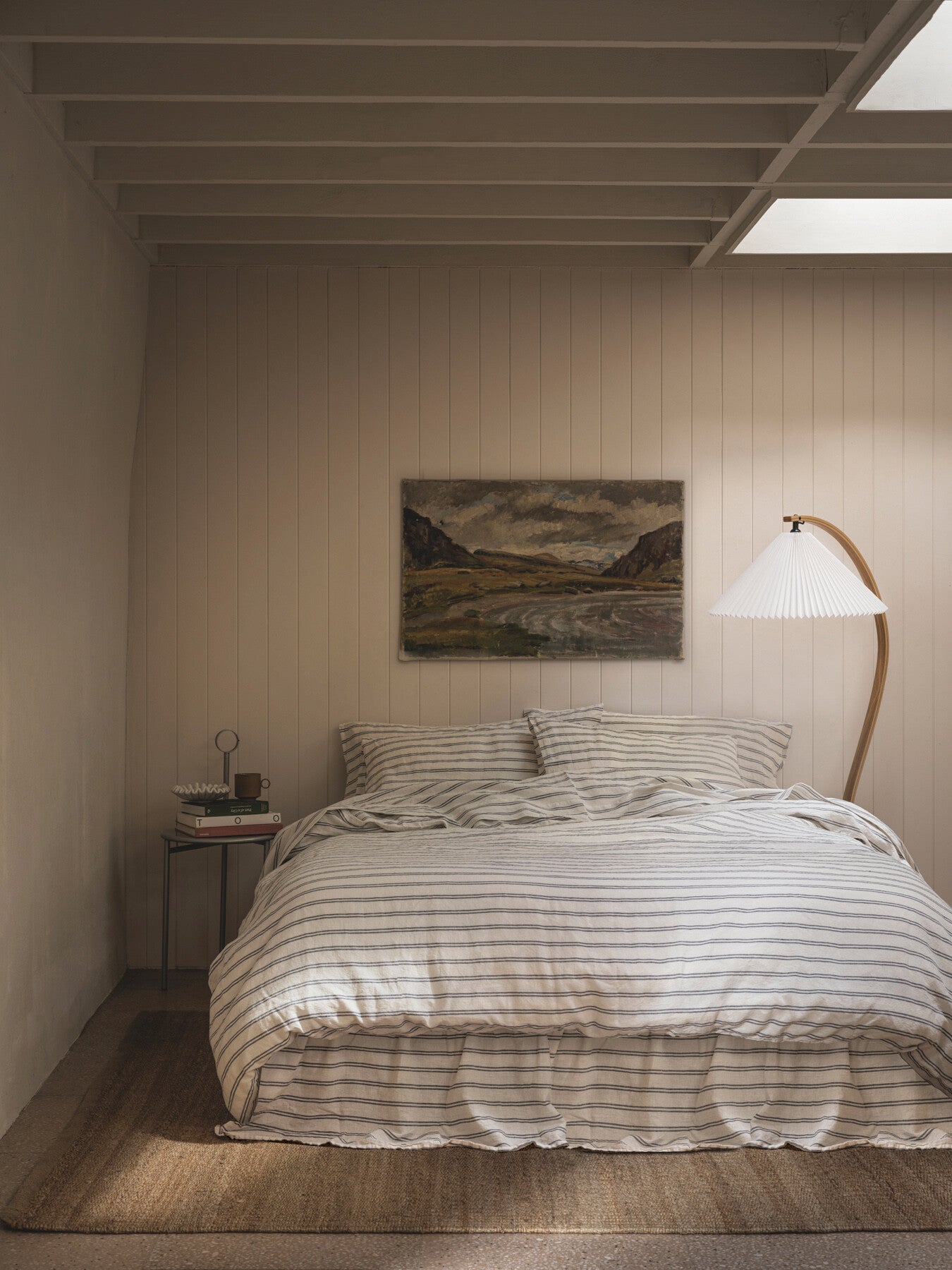 Kemptown Stripe Linen Blend Duvet Cover
