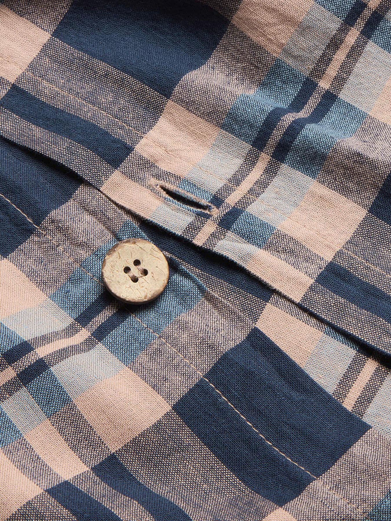 Dallington Plaid Linen Blend Duvet Cover
