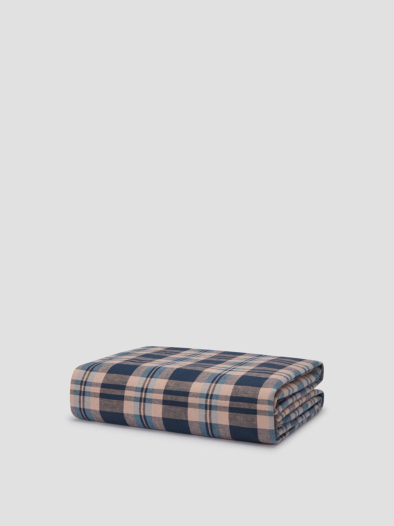 Dallington Plaid Linen Blend Duvet Cover