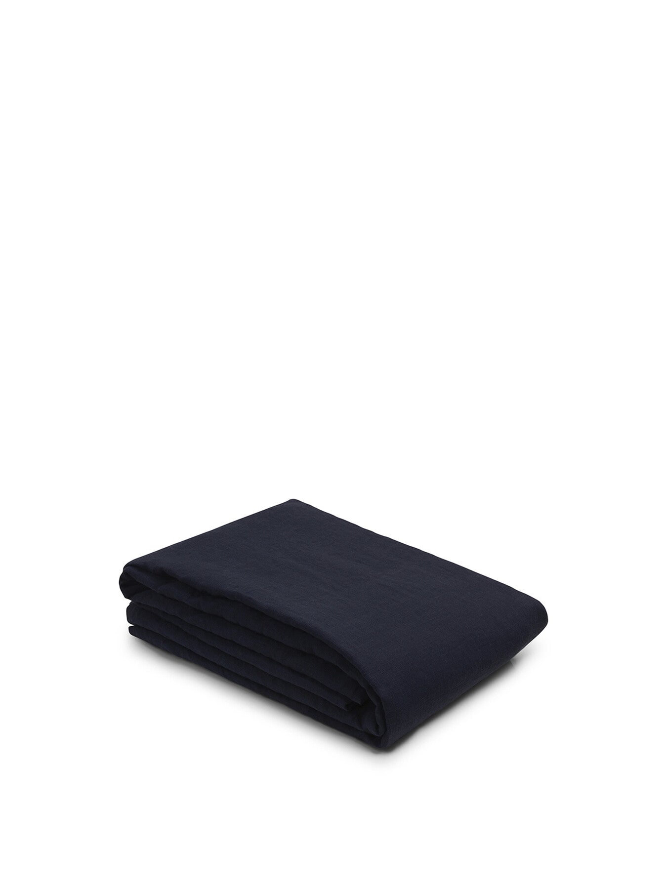 Plain Linen Blend Duvet Cover