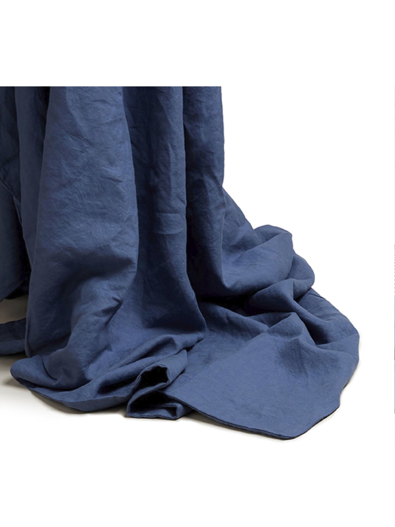 Plain Linen Blend Duvet Cover