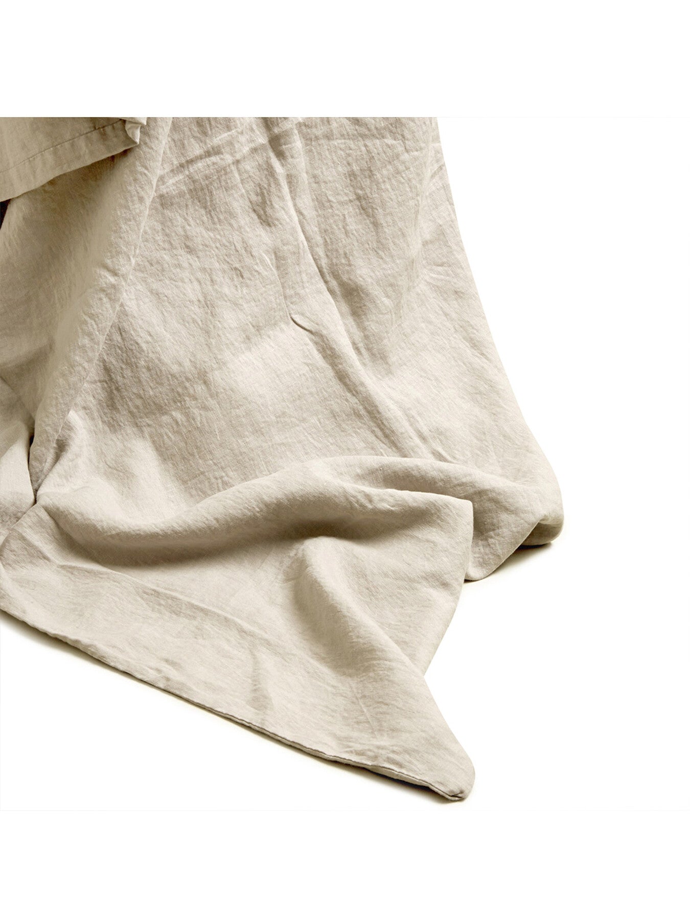 Plain Linen Blend Flat Sheet