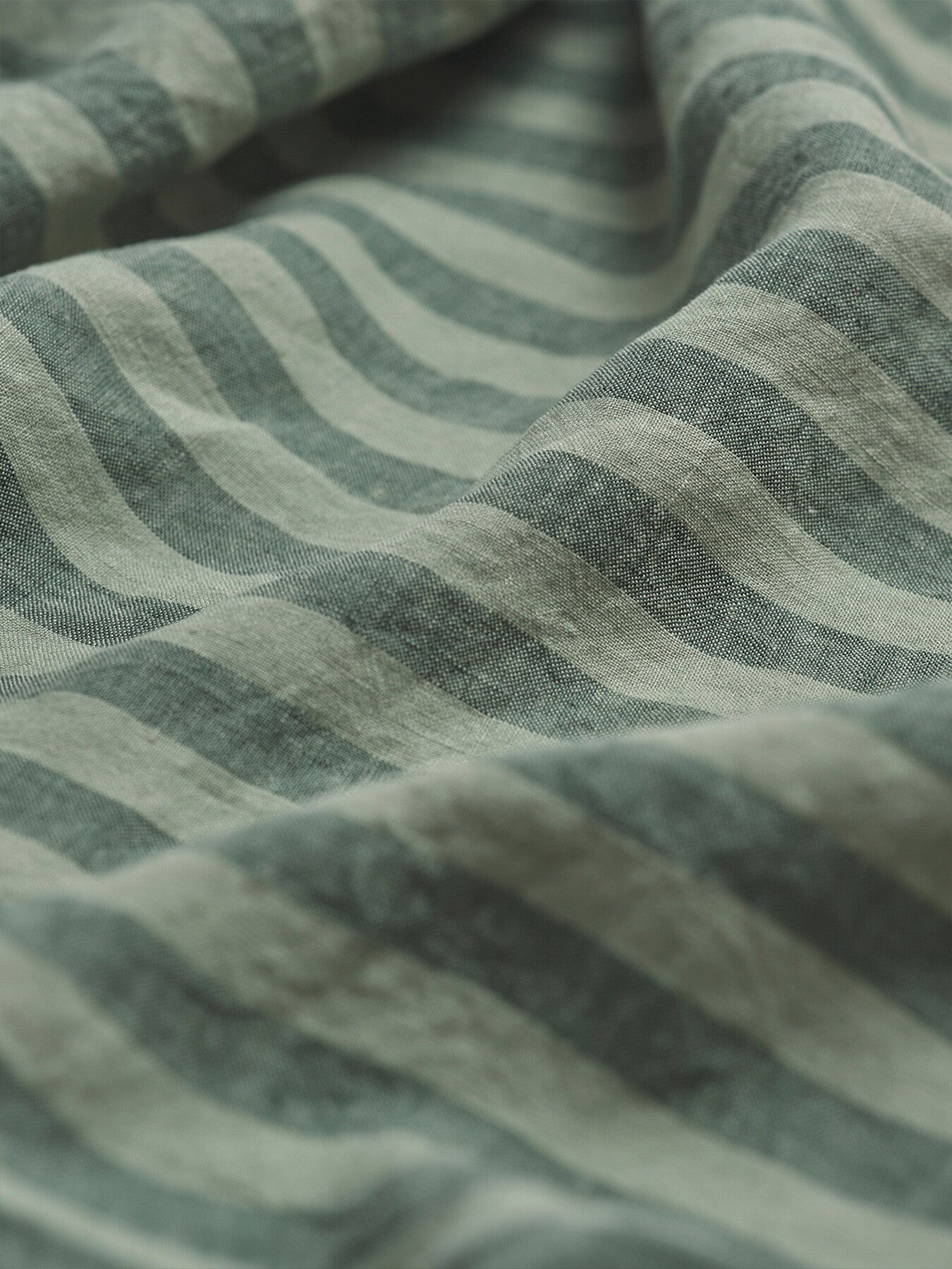 Pembroke Stripe Linen Blend Duvet Cover