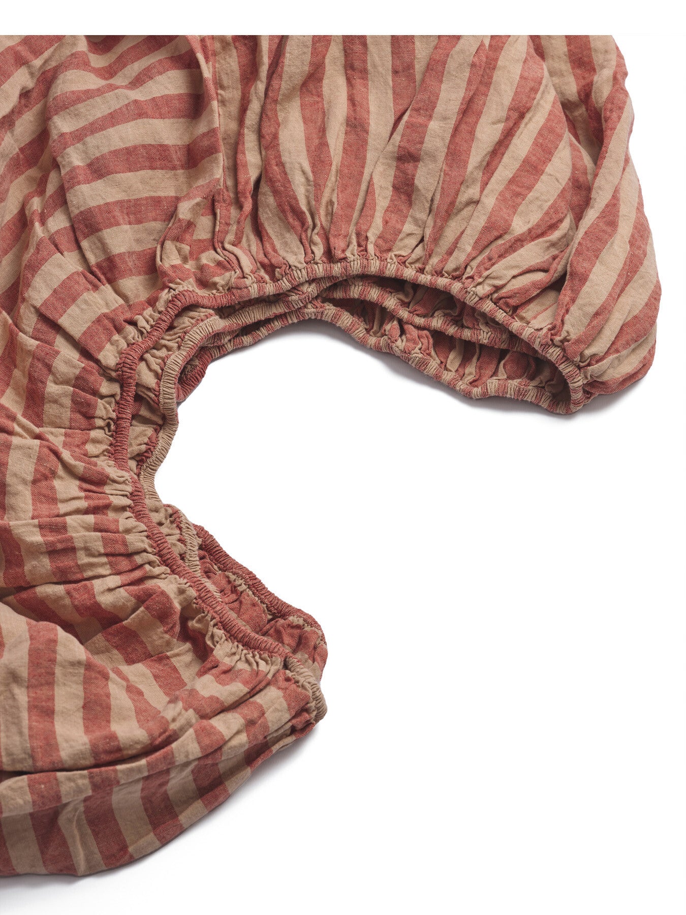 Pembroke Stripe Linen Blend Fitted Sheet