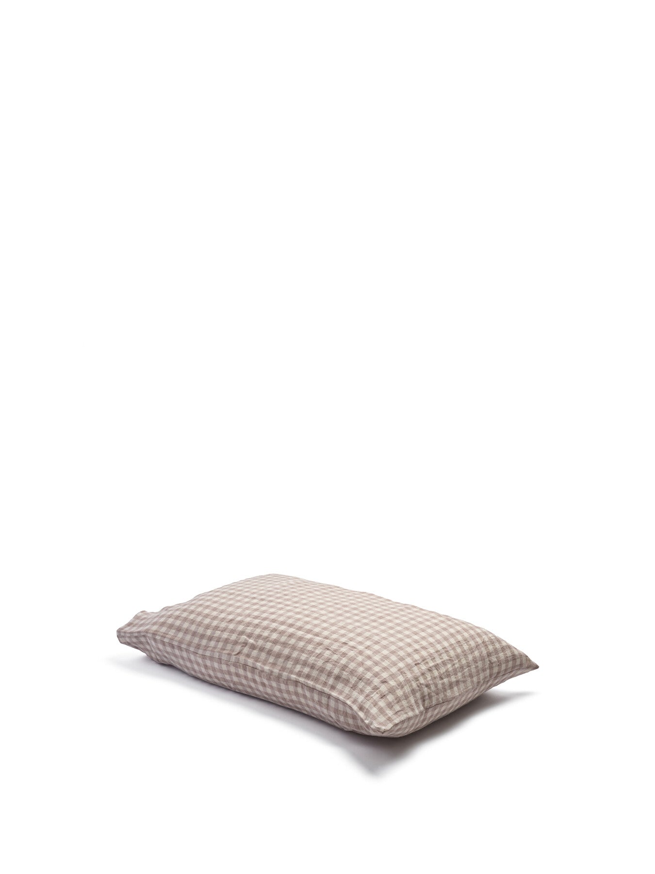 Gingham Linen Blend Pillowcase Pair
