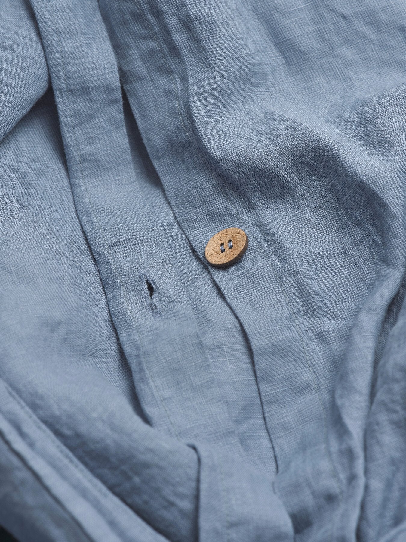 Plain Linen Duvet Cover