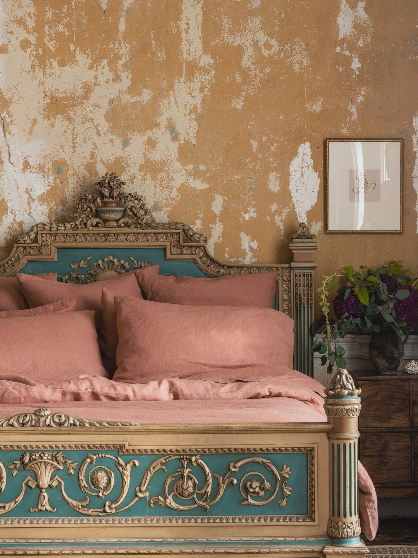 Plain Linen Duvet Cover