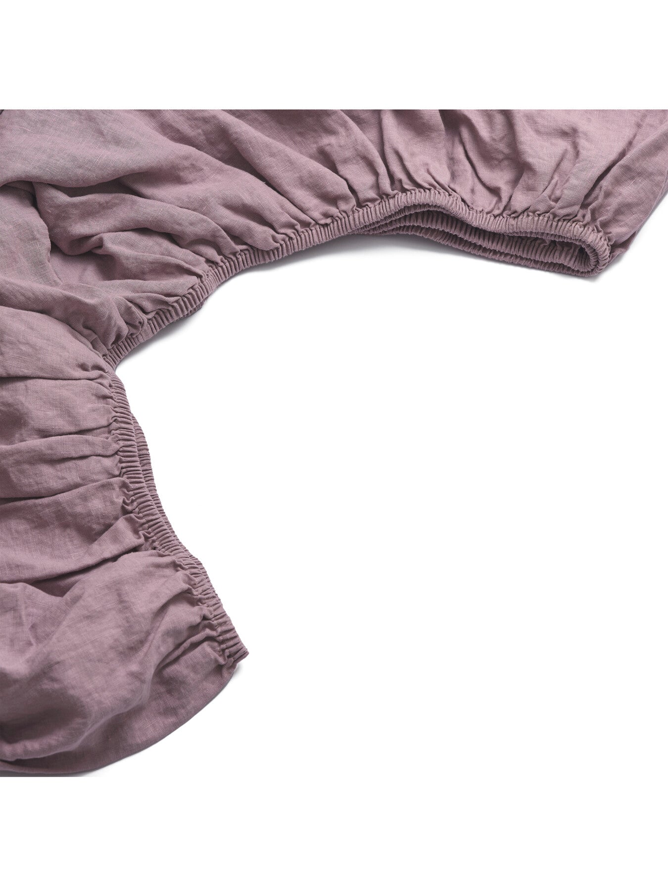 Plain Linen Fitted Sheet