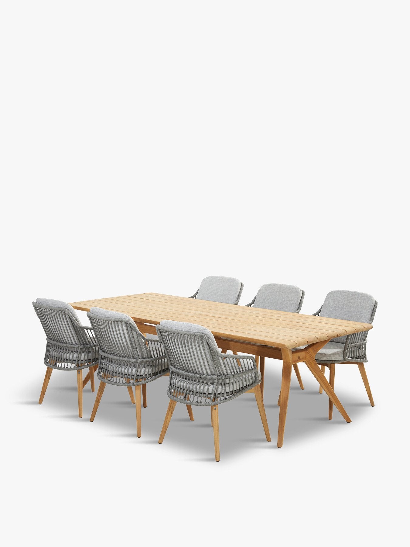 Sempre 6 Seater Dining Set with Dining Tab