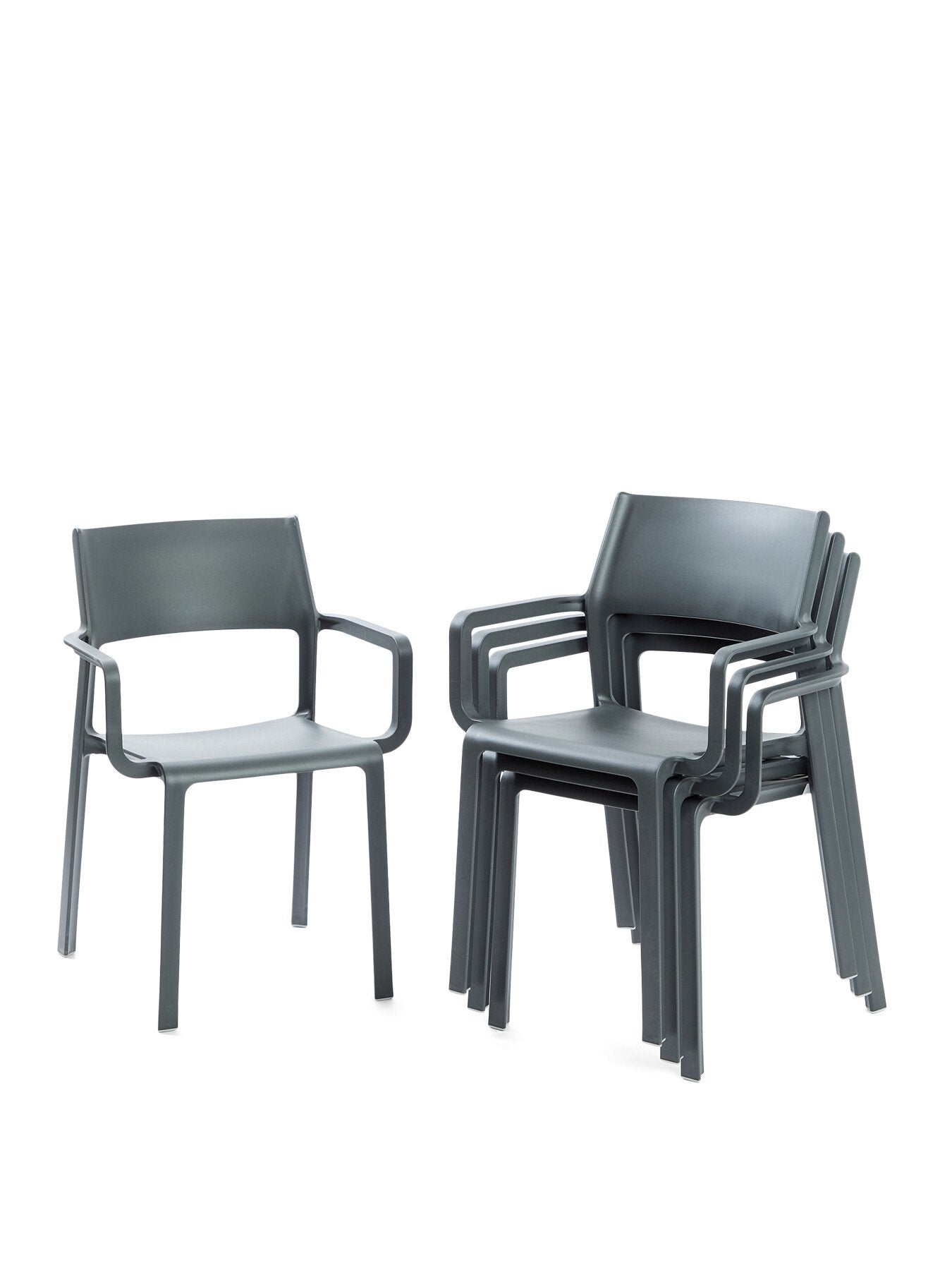 Clip X 80 4 Seat Dining Set Table Set with Dining