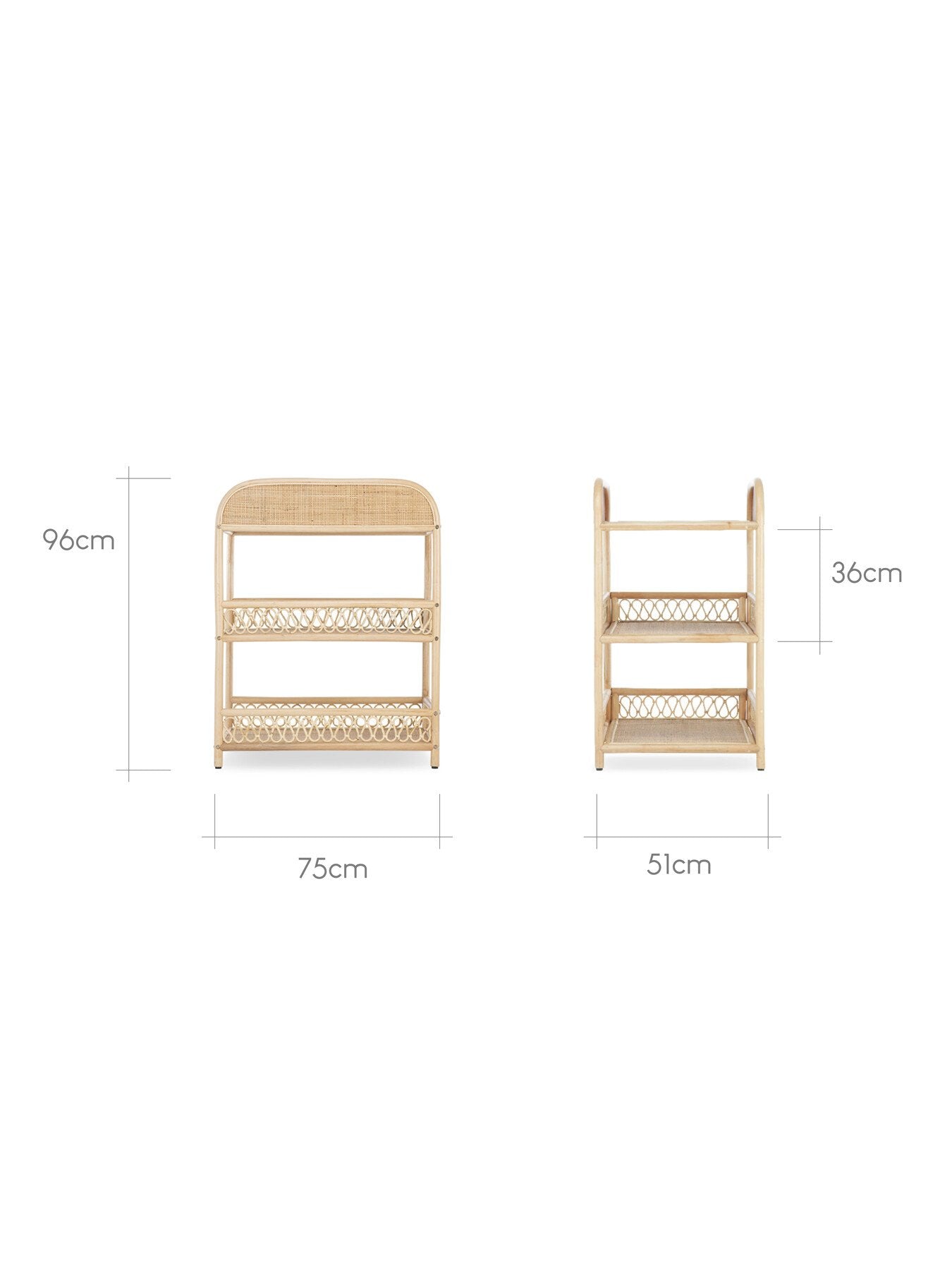 Aria Changing Table Natural