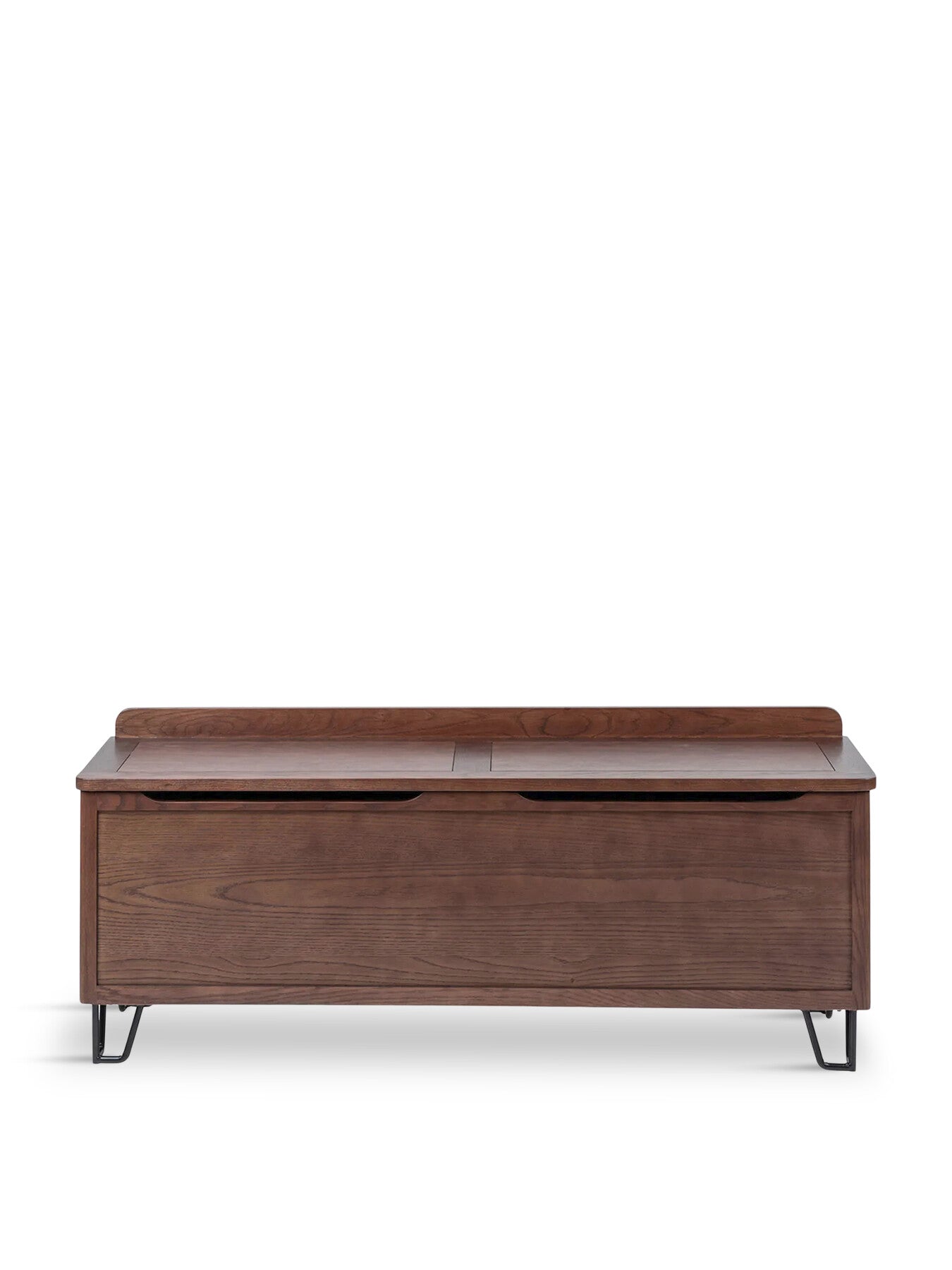 Brunel Blanket Box Dark Wood