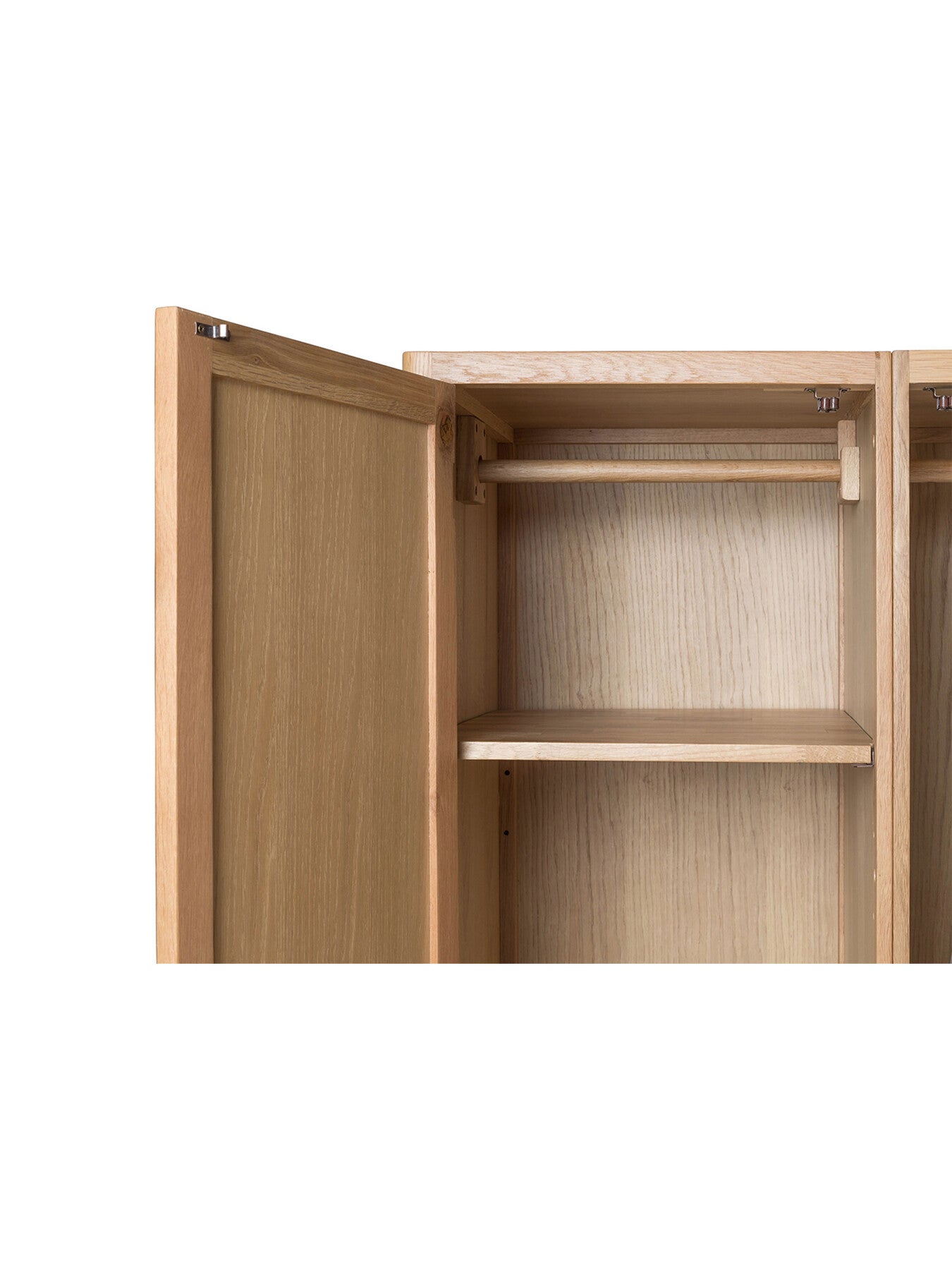 Brunel Double Wardrobe Oak