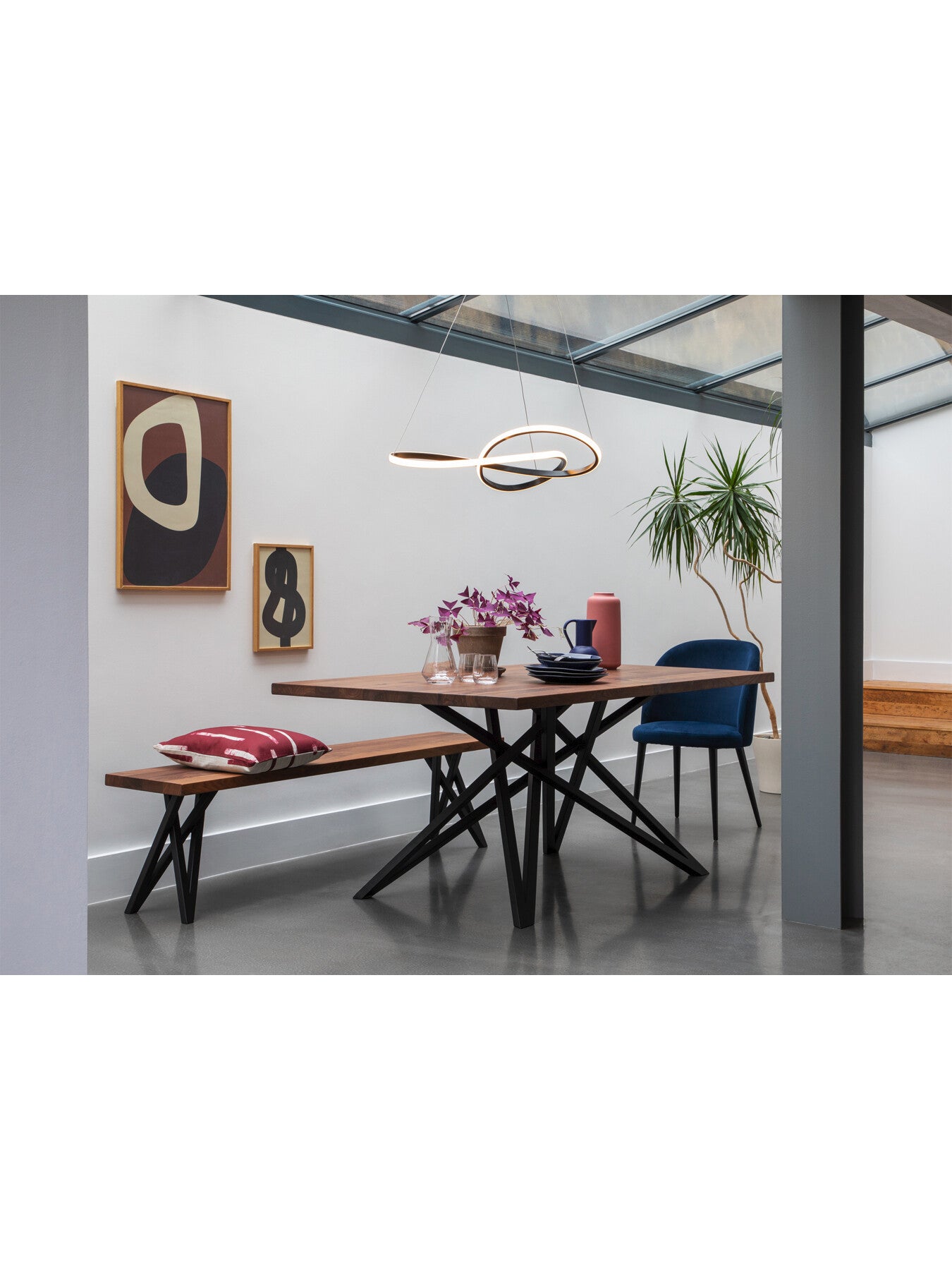 Ribbon LED Ceiling Light