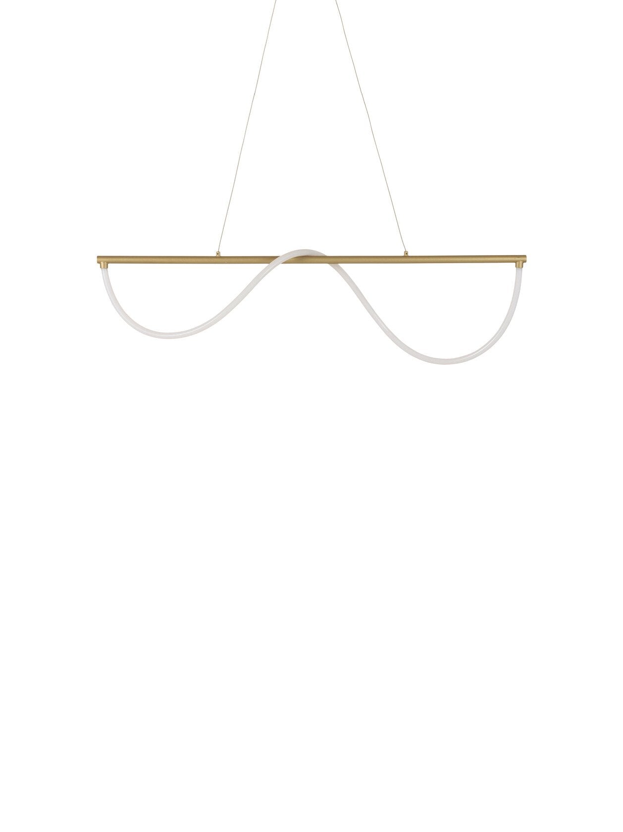 Wave LED Long Pendant