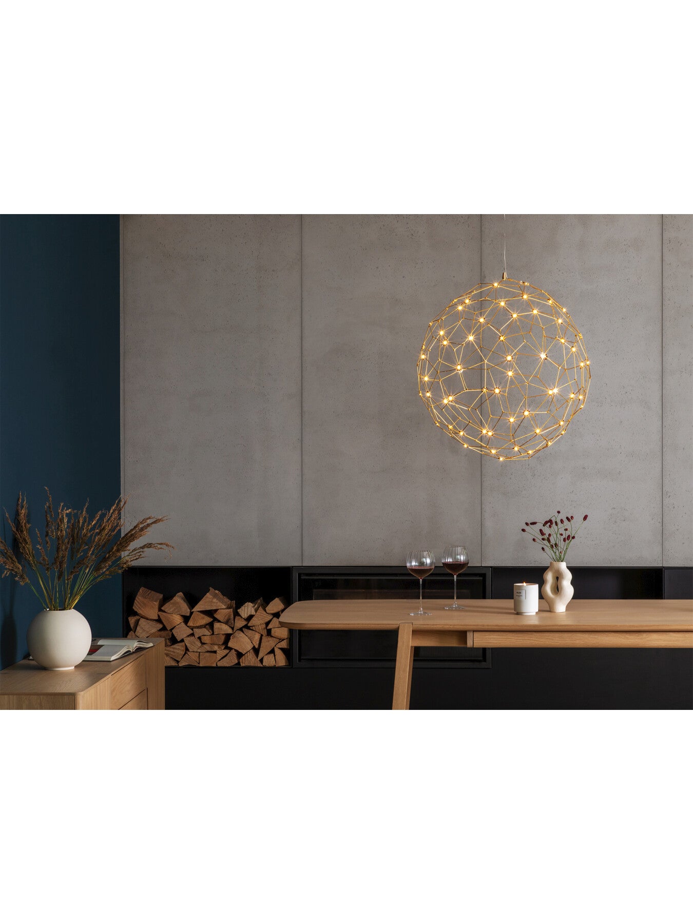 Supernova LED Round Pendant