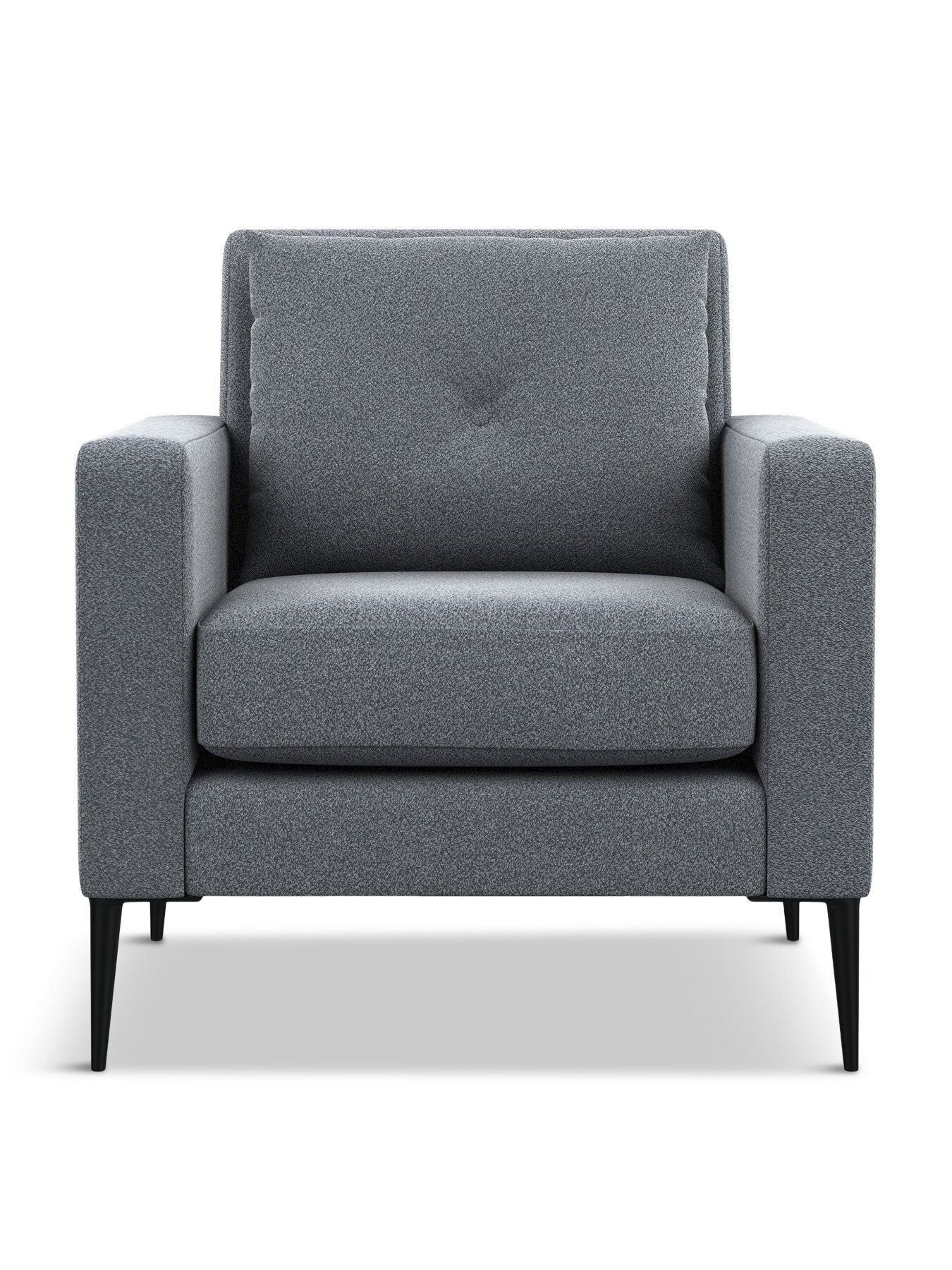 Brunel Armchair Boucle Steel