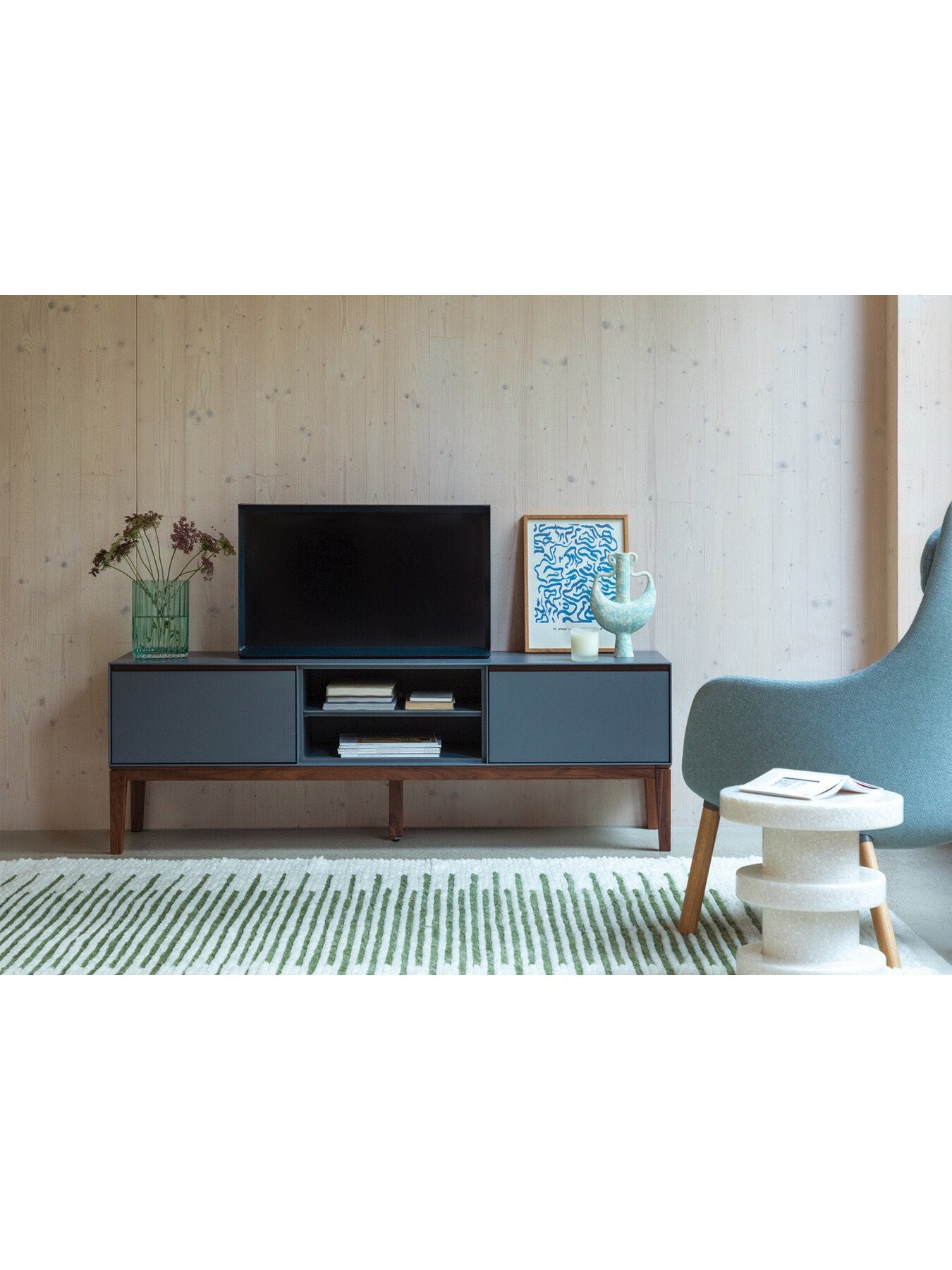 Lars AV Unit Grey