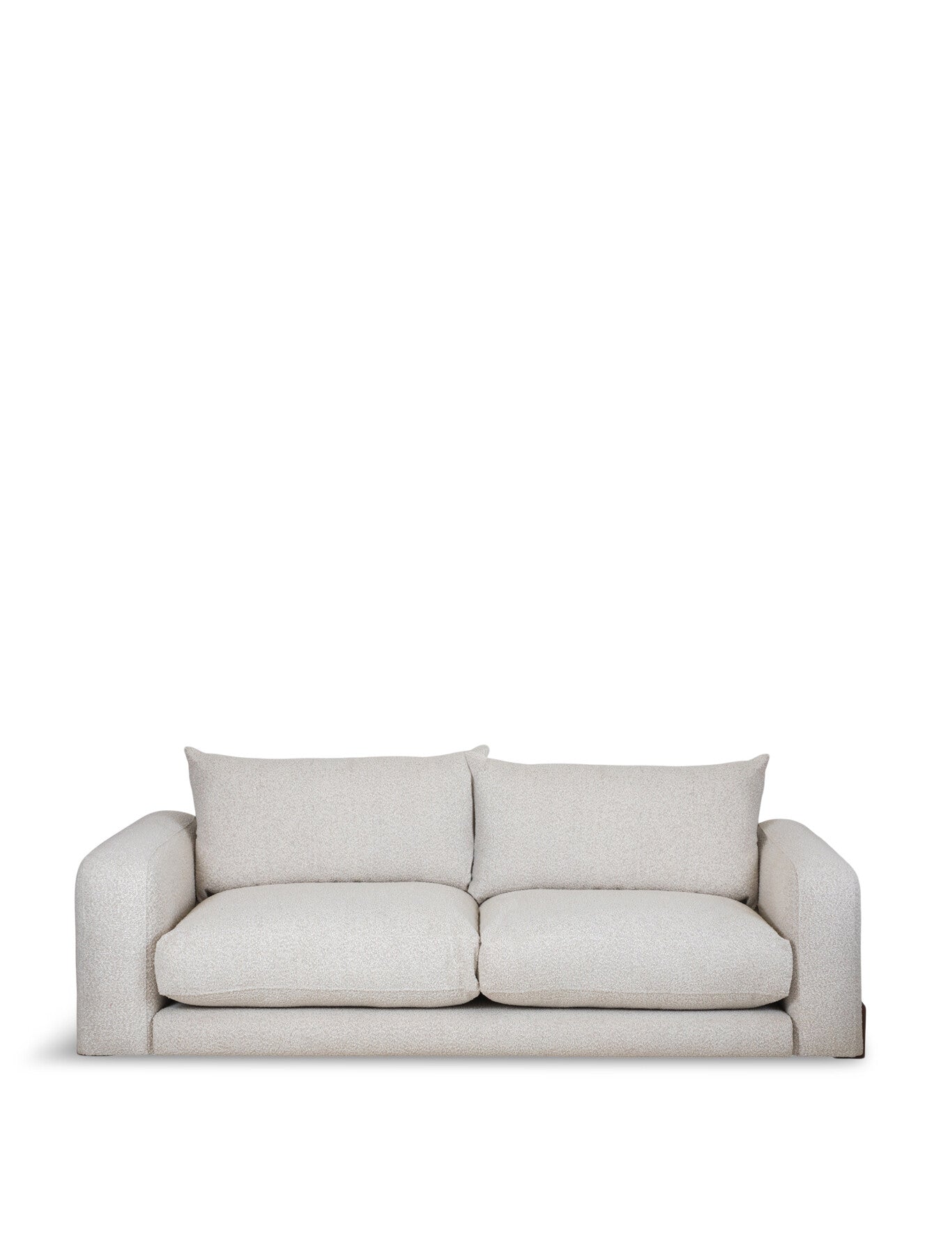 Nuvola 4 Seater Sofa Chunky Boucle Ecru